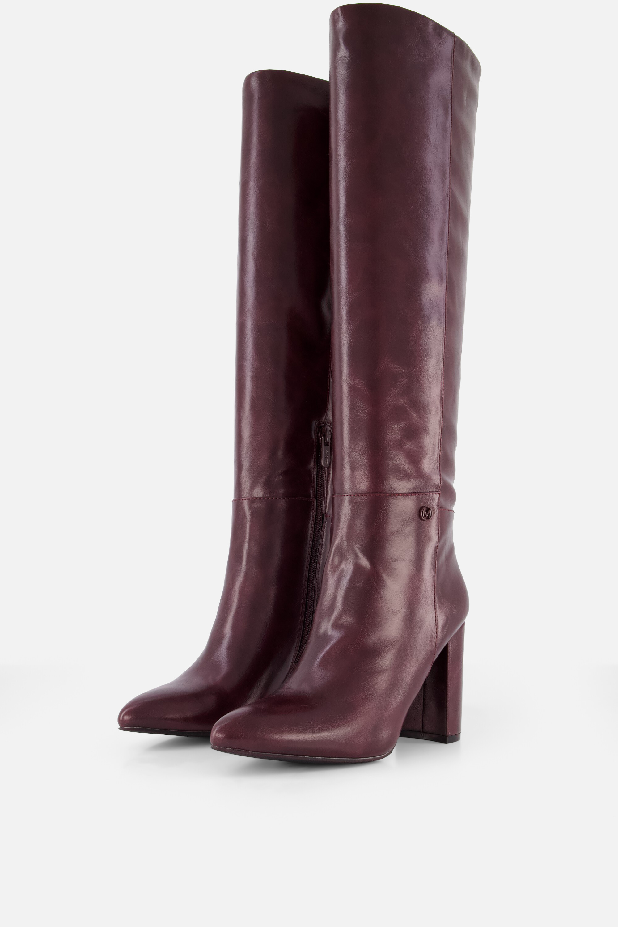 Mexx Krystal Indy Laarzen - Leer - Dames - Bordeaux - Maat 36