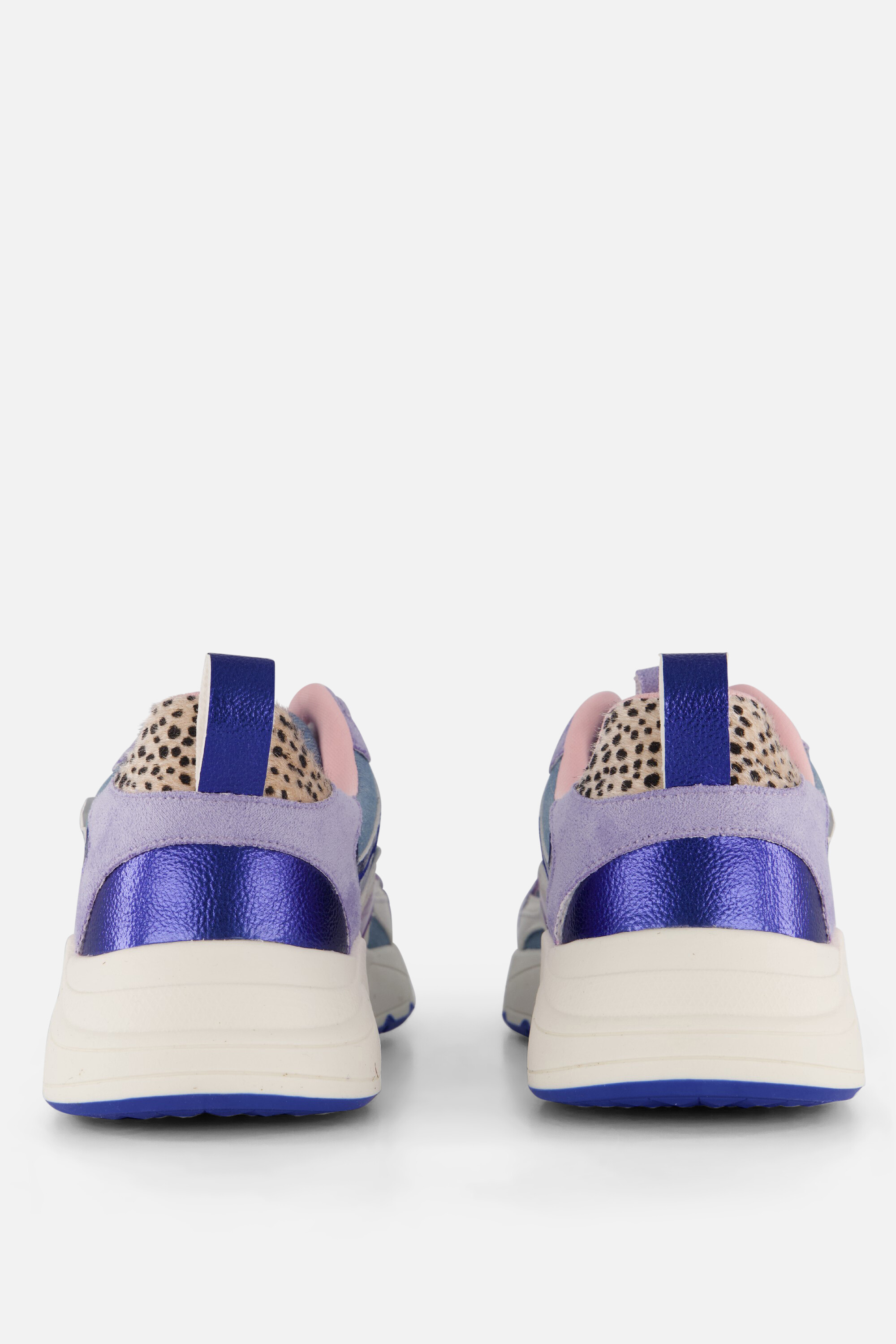 POSH by Poelman Sneakers paars Textiel afbeelding 2