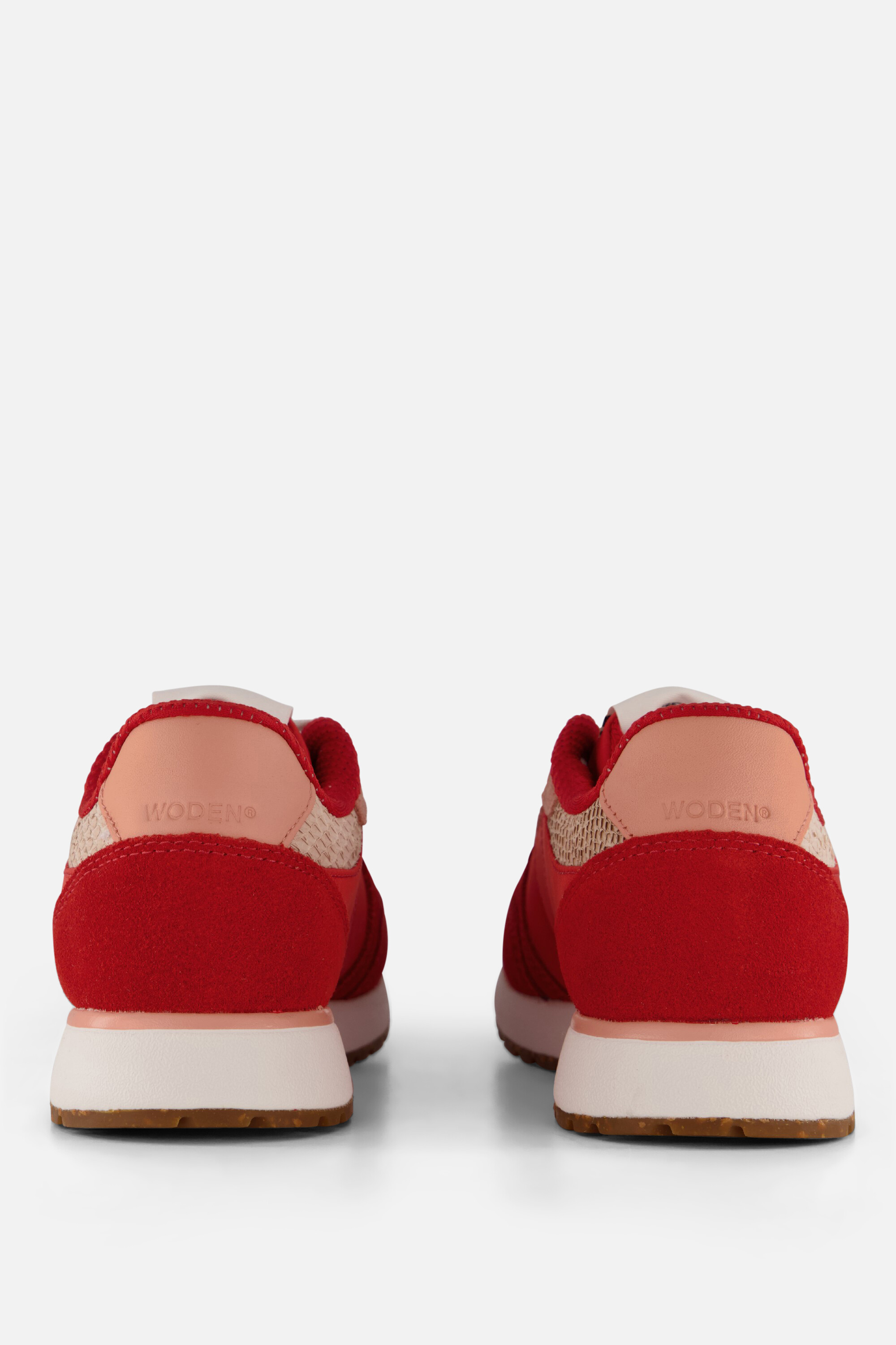 Woden Ronja Sneakers rood Textiel afbeelding 2