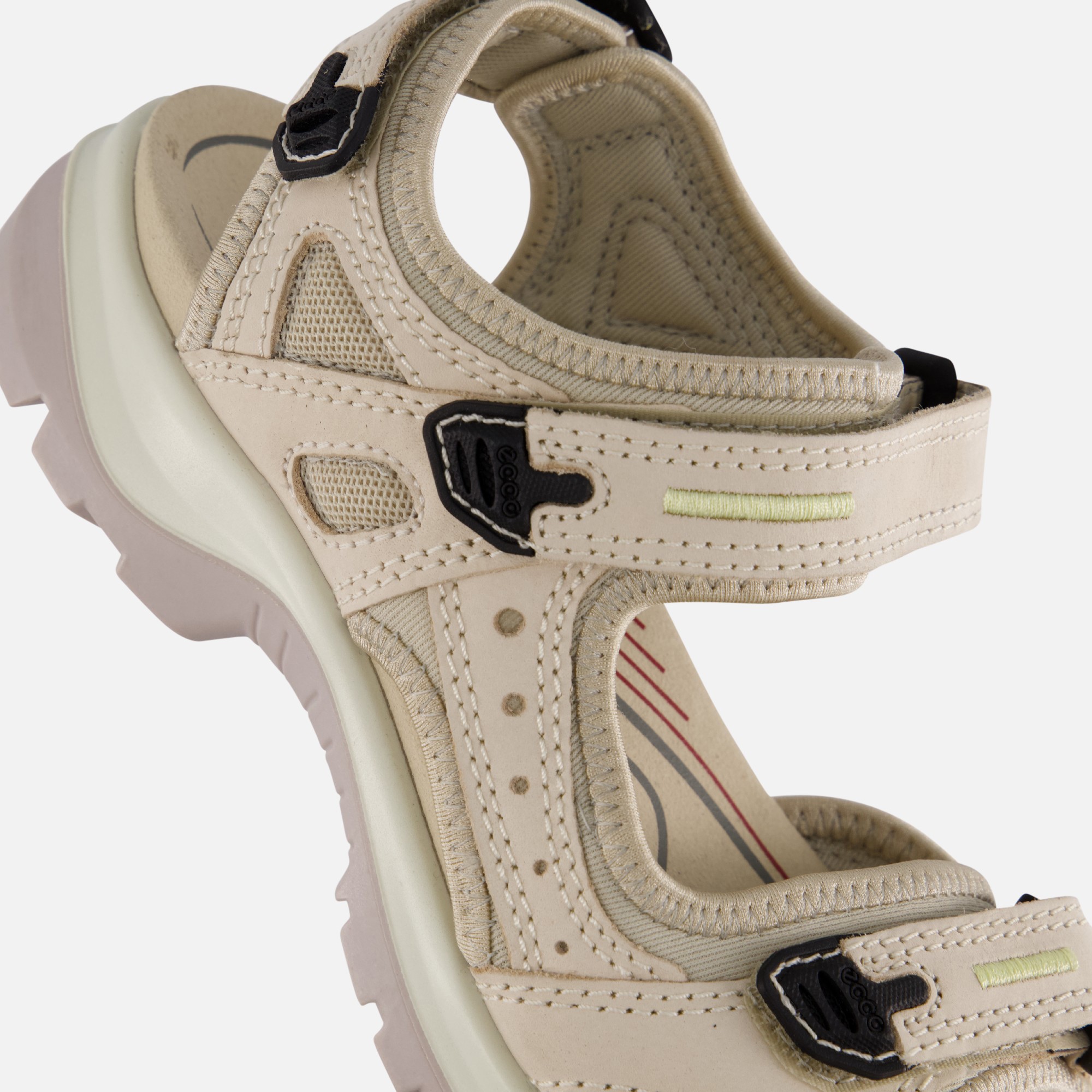 Ecco Offroad Yucatan W Sandalen beige Nubuck afbeelding 4