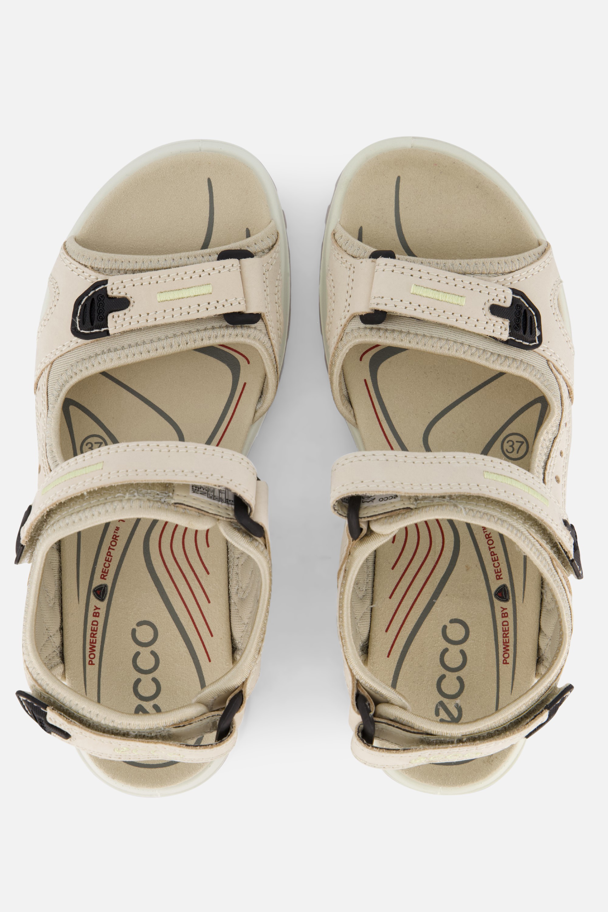 Ecco Offroad Yucatan W Sandalen beige Nubuck afbeelding 2