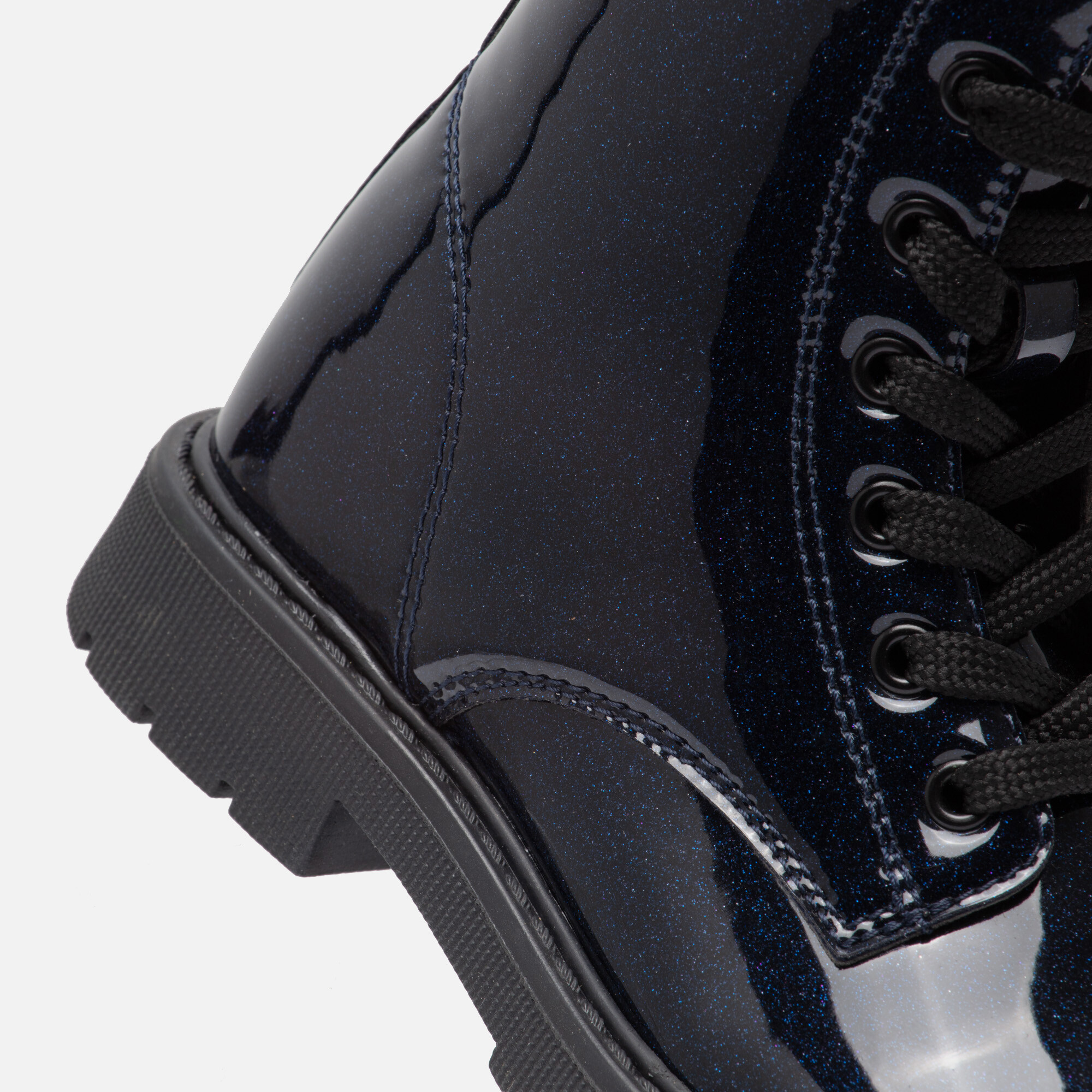 Kipling Ella Veterboots blauw Pu afbeelding 4
