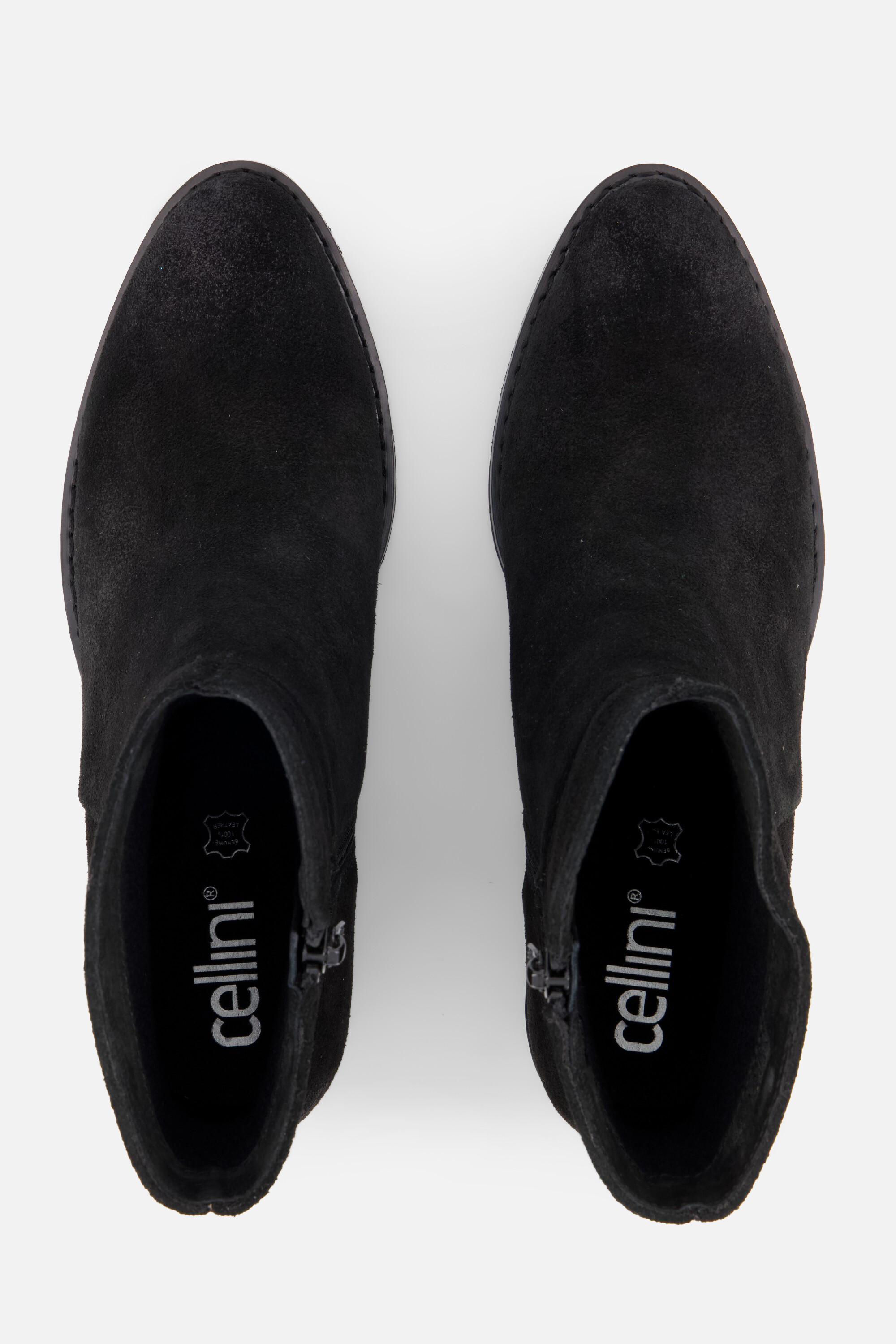 Cellini Enkellaarsjes zwart Suede afbeelding 3