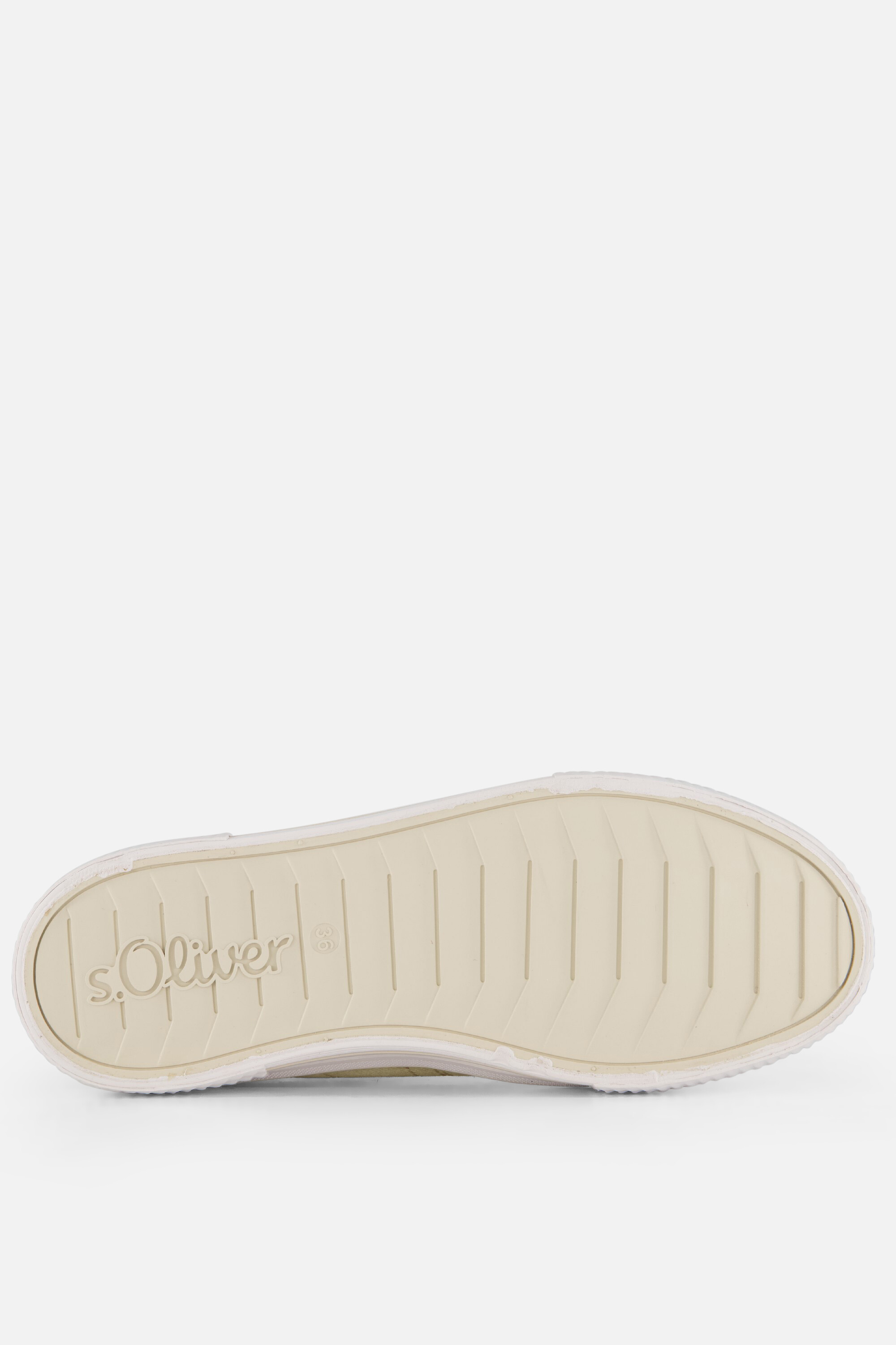 S.Oliver Sneakers beige Textiel afbeelding 3