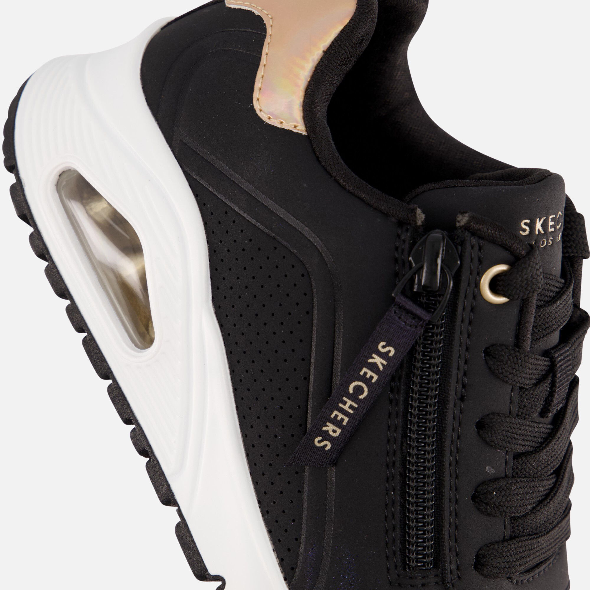 Skechers Uno Sneakers zwart Synthetisch afbeelding 4