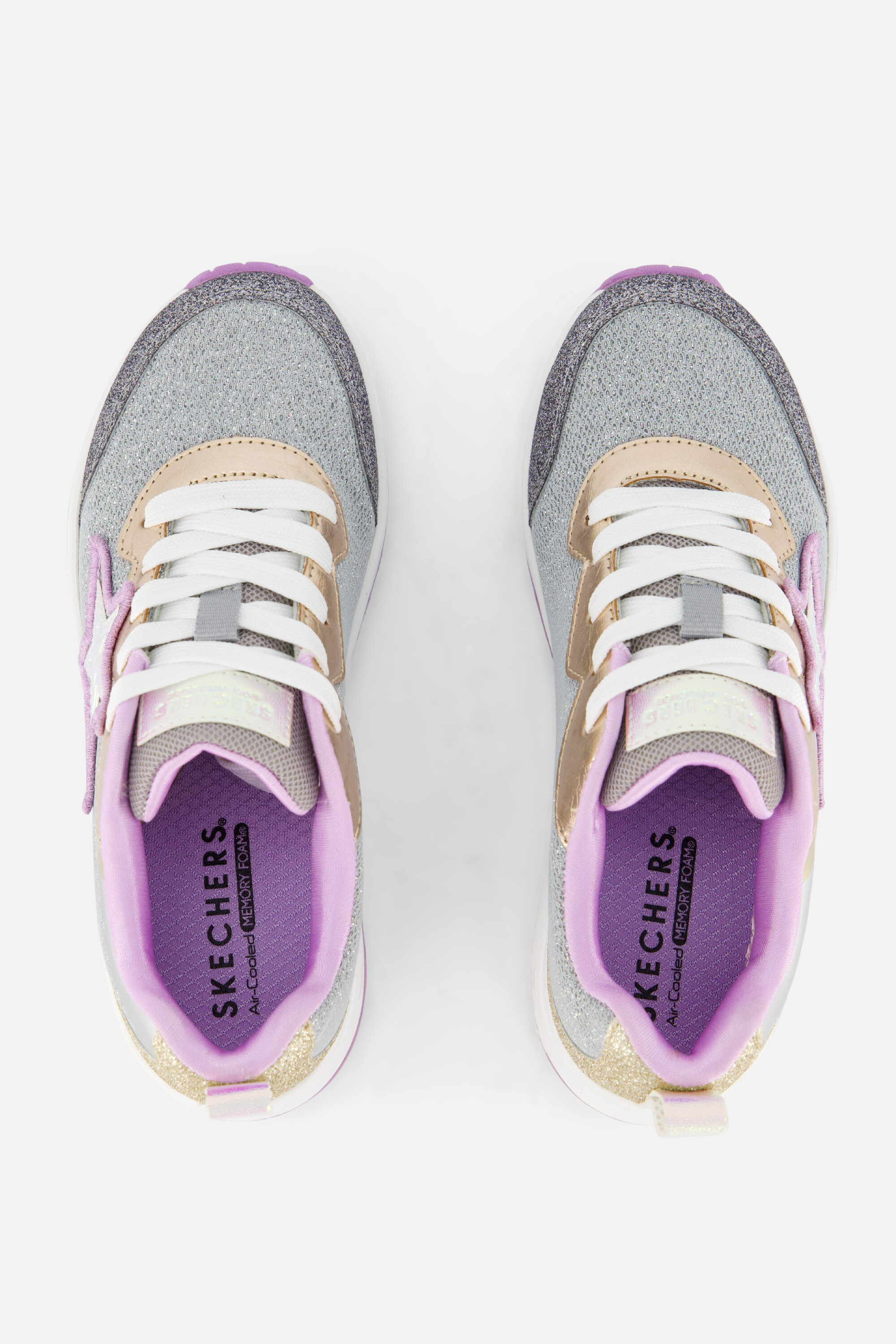 Skechers Uno Starry Vibe Sneakers grijs afbeelding 2