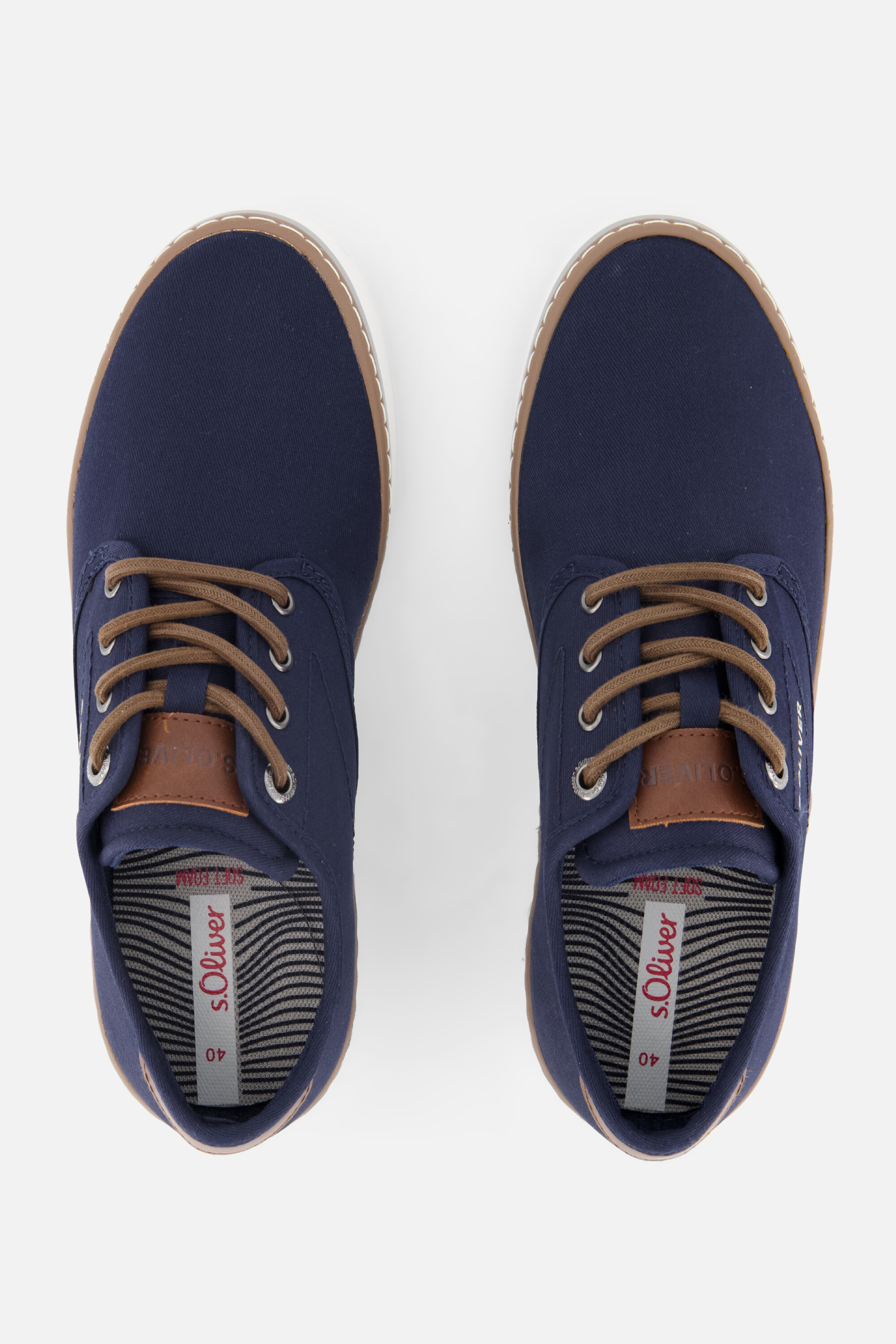 S. Oliver Sneakers blauw Suede afbeelding 2