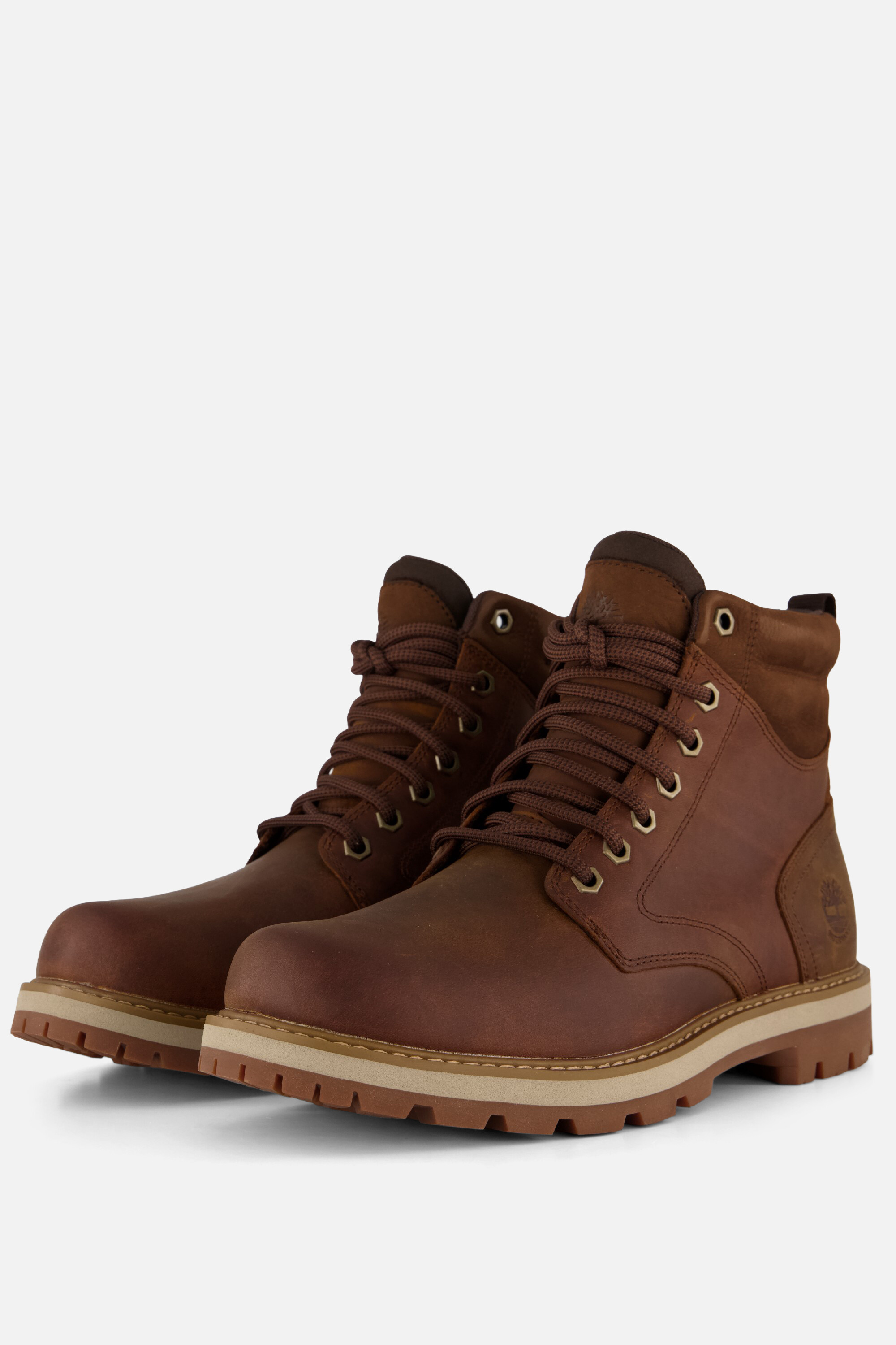 Timberland Timberland Britton Road Mid Veterboots cognac Leer