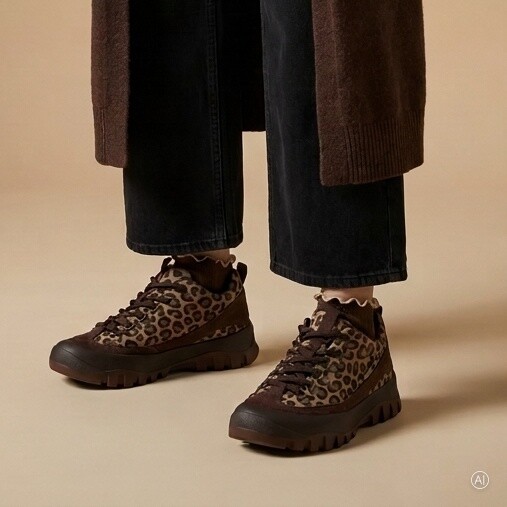 Feyn Veterschoenen Bruin Suède - Maat 42
