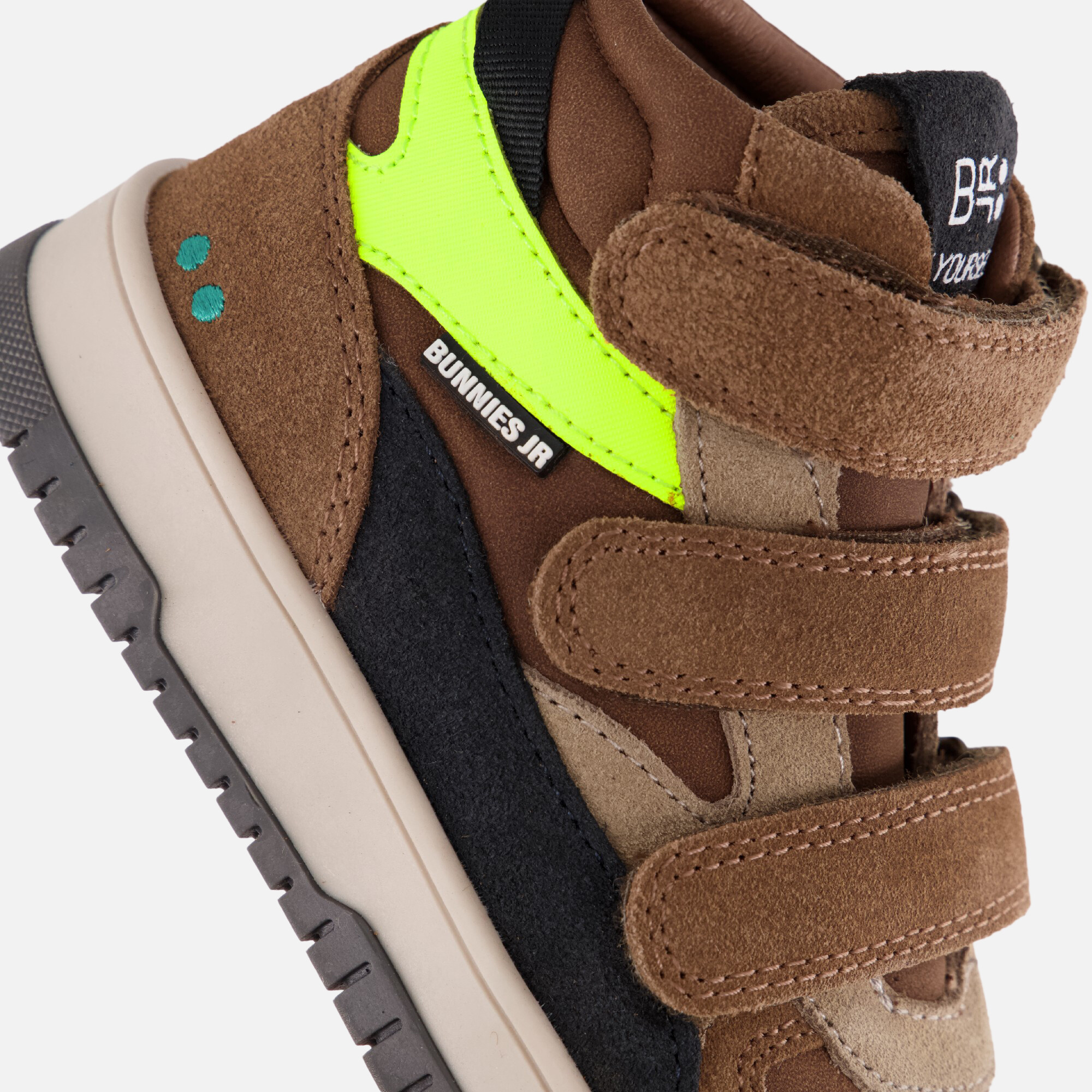 BunniesJR Benjamin Baas Sneakers cognac Leer afbeelding 4
