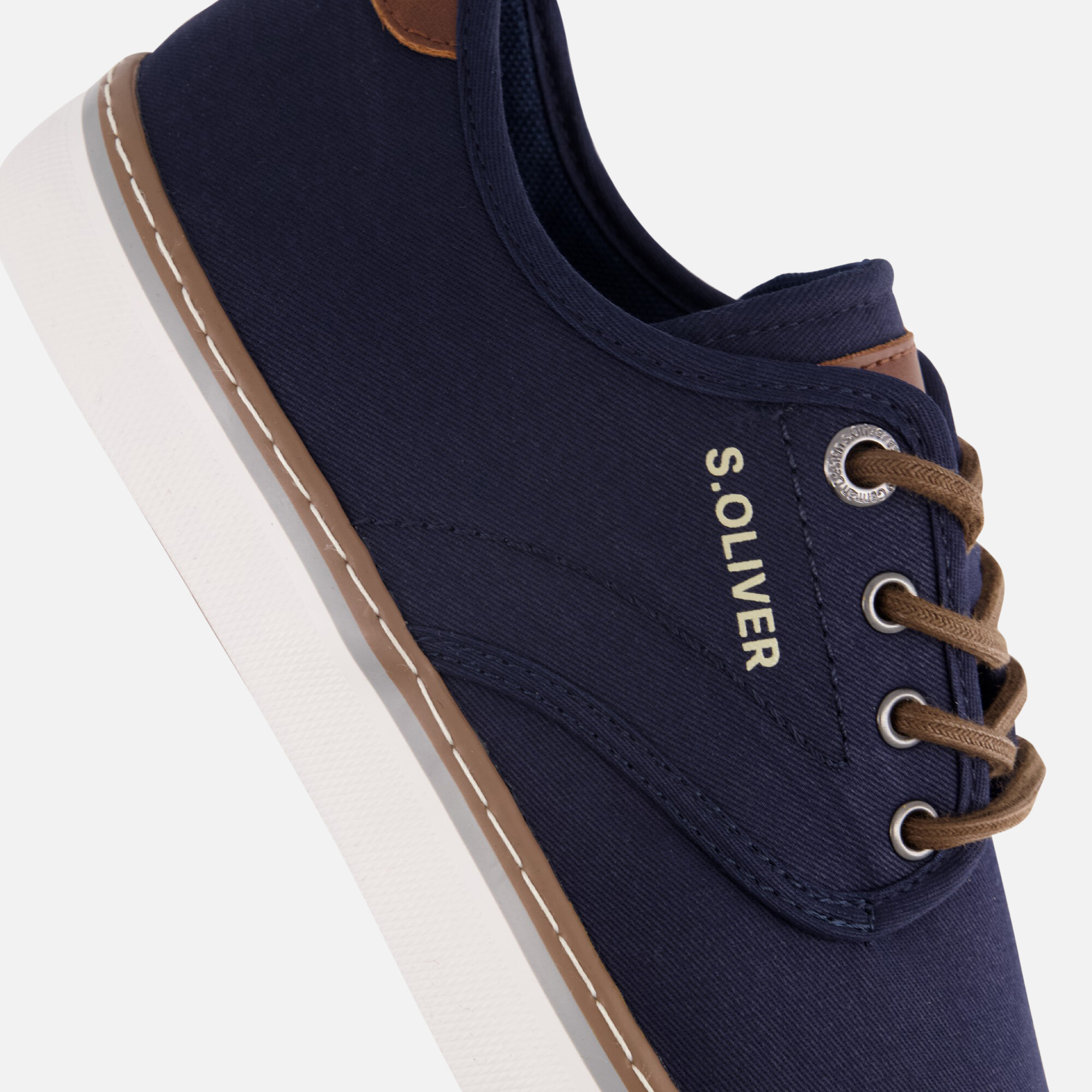 S. Oliver Sneakers blauw Suede afbeelding 4