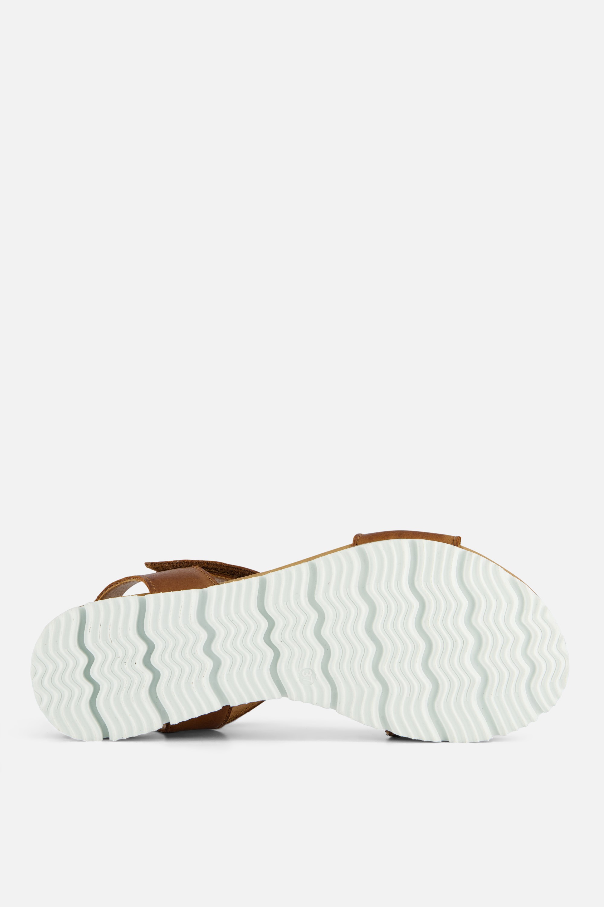 Aqa Sandalen cognac Leer afbeelding 3