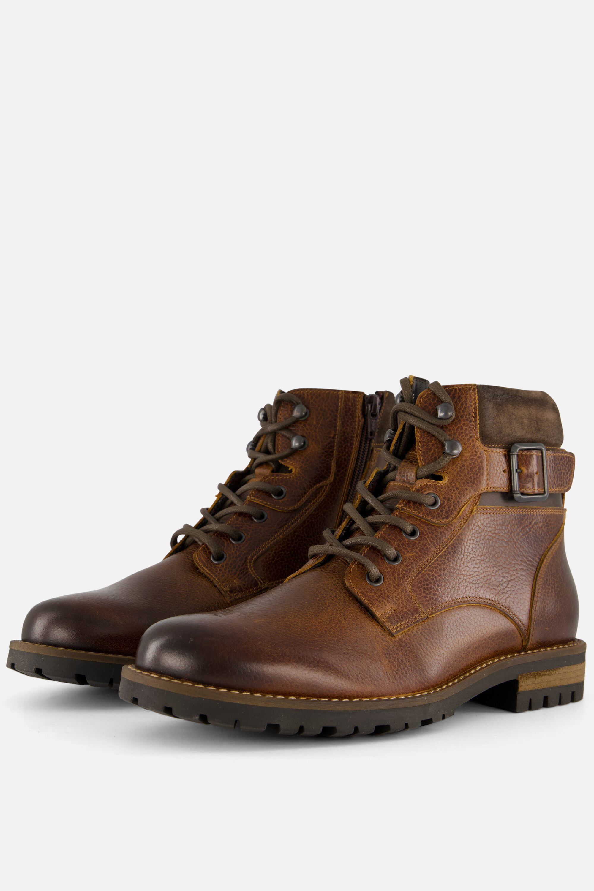 Outfielder Veterboots cognac Leer - Heren - Maat 41