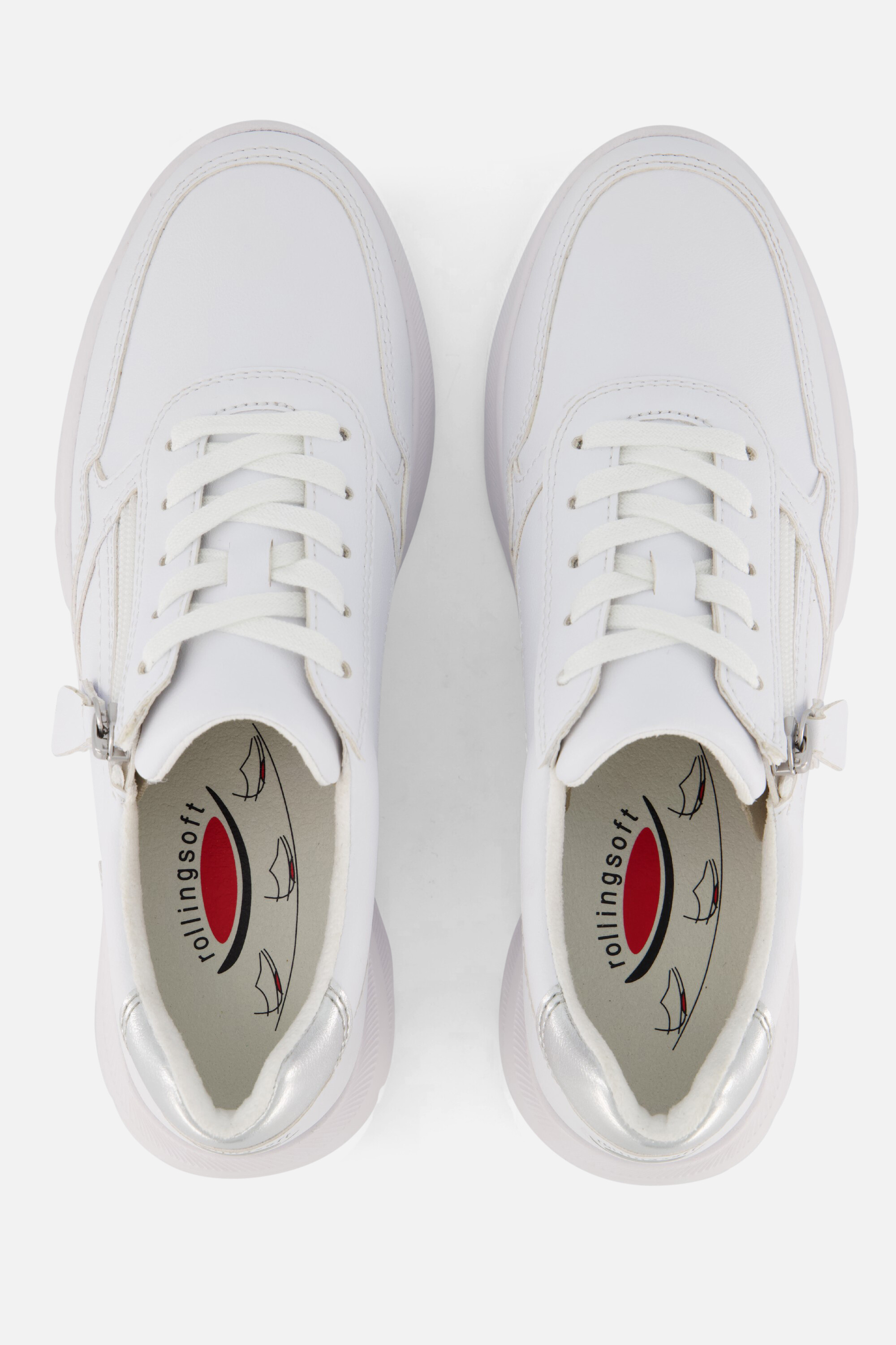 Gabor Rollingsoft Sneakers wit afbeelding 3