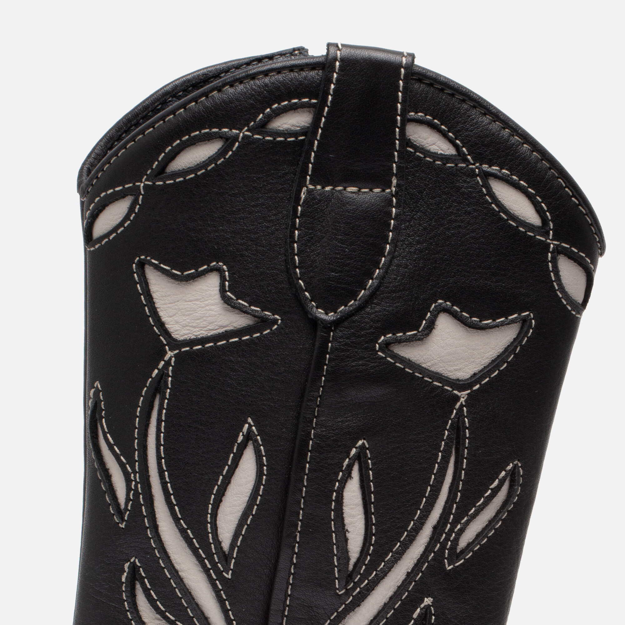 Kipling El Paso Cowboylaarzen zwart Leer afbeelding 4