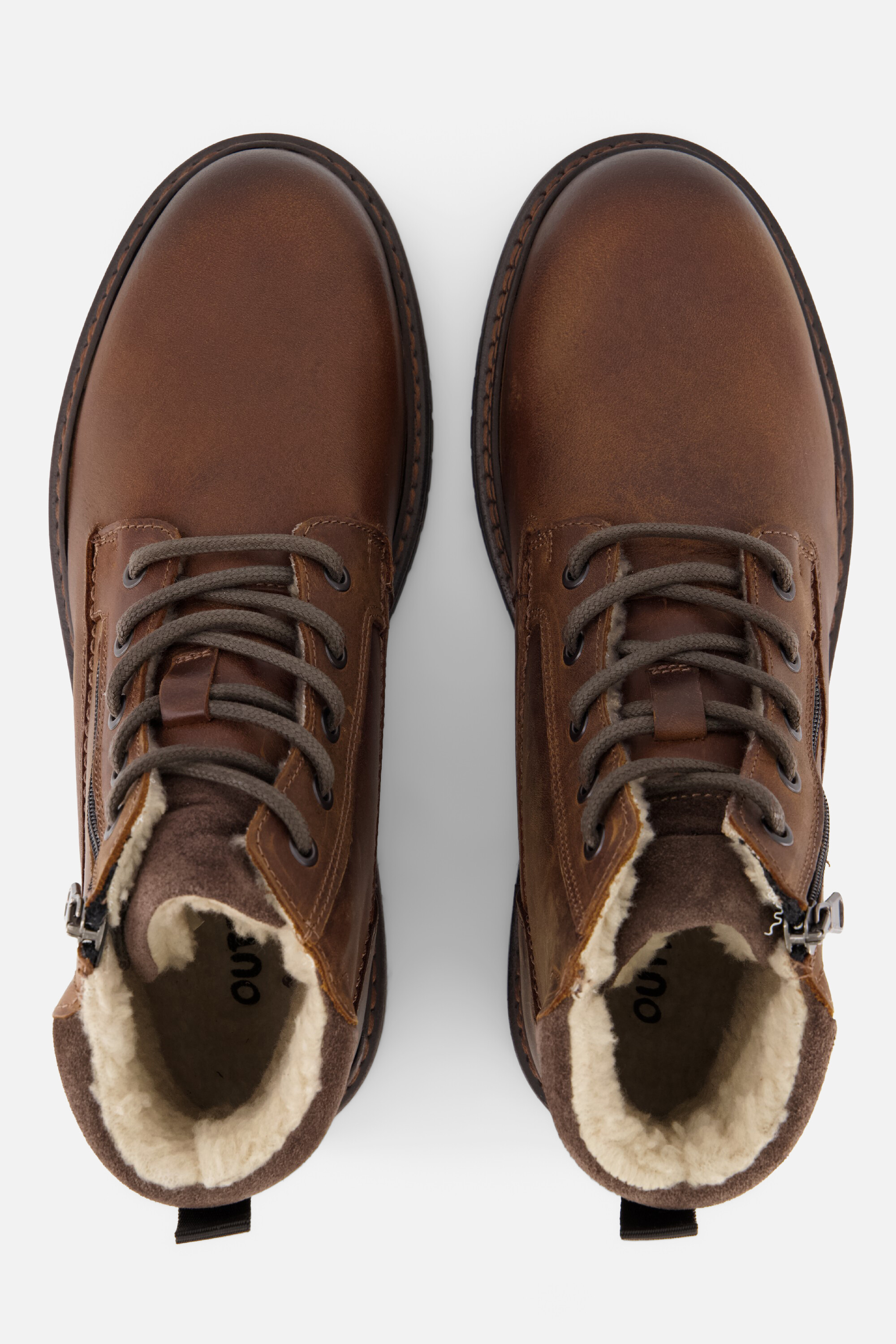 Outfielder Veterschoenen cognac Leer