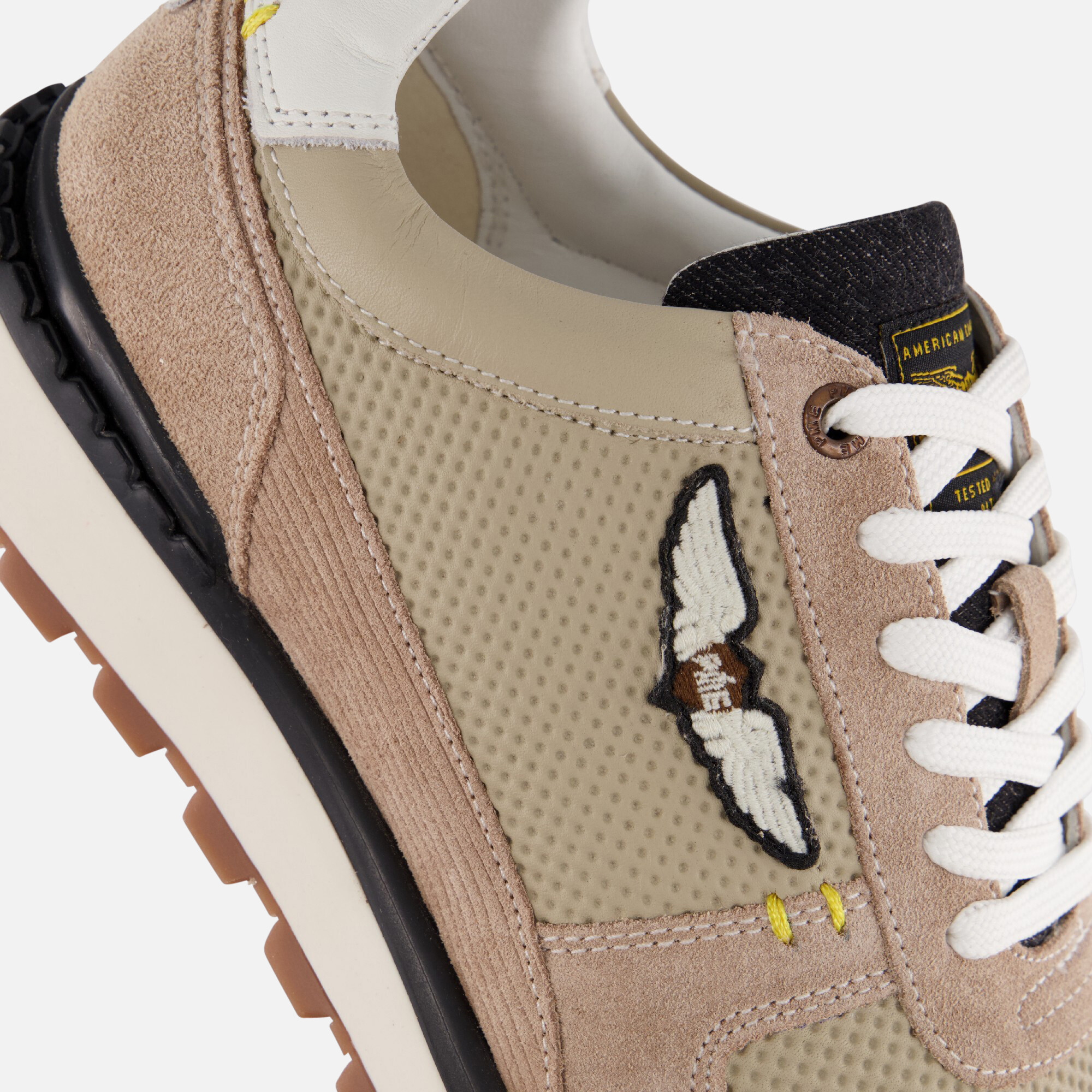 PME Legend Aircoba Sneakers beige Suede afbeelding 4