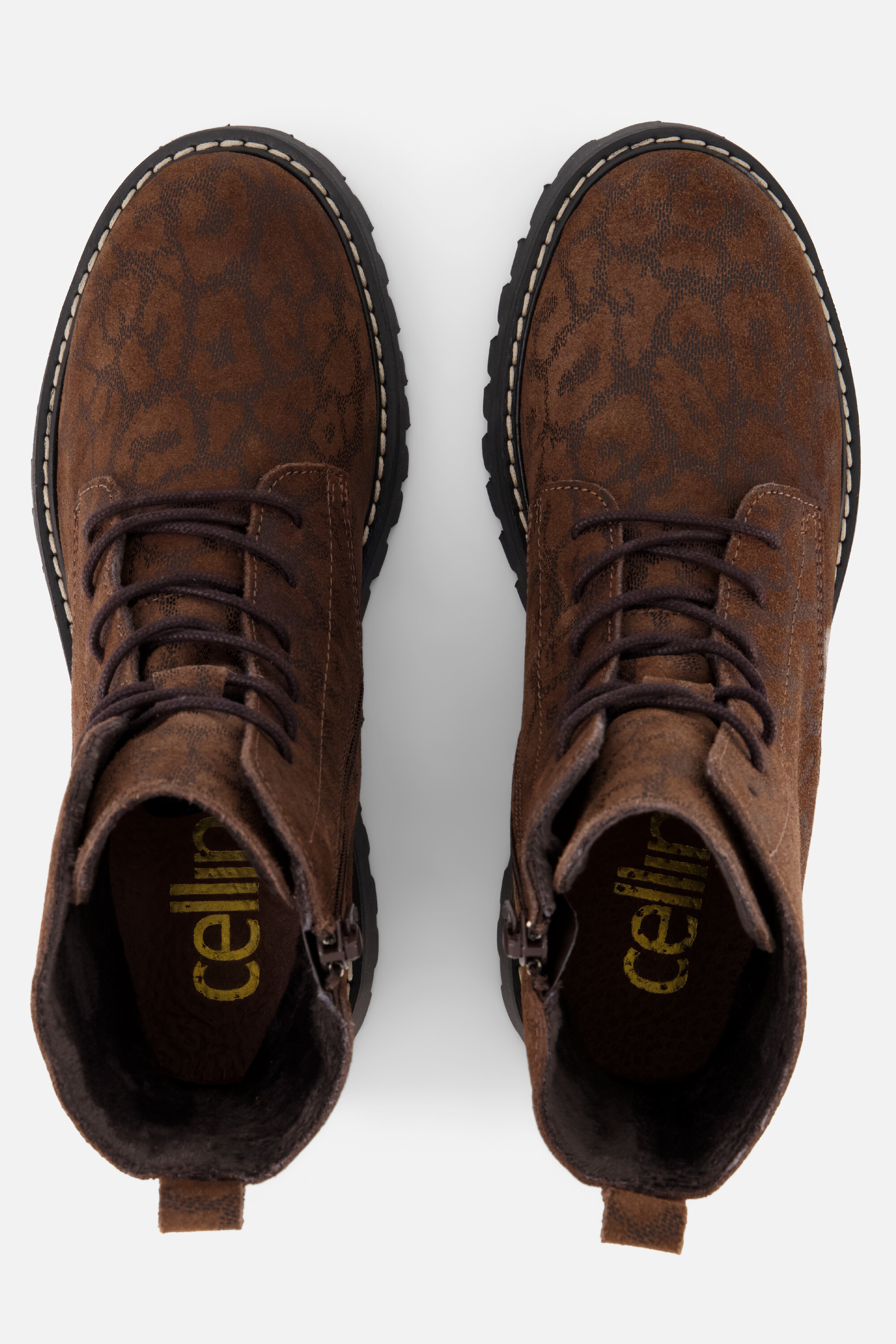 Cellini Veterboots bruin Suede afbeelding 2