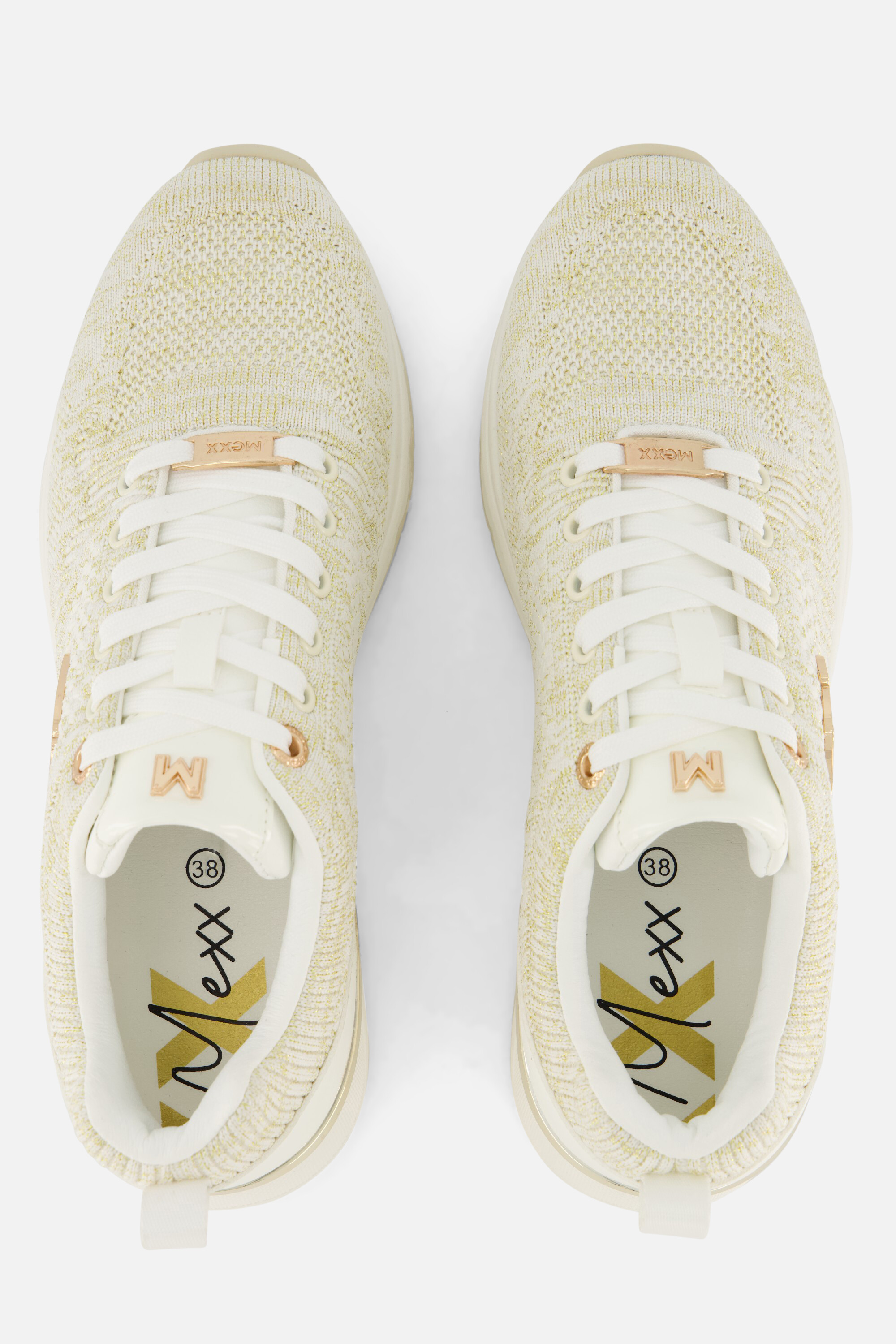 Mexx Rox Orlando Sneakers wit Textiel afbeelding 3
