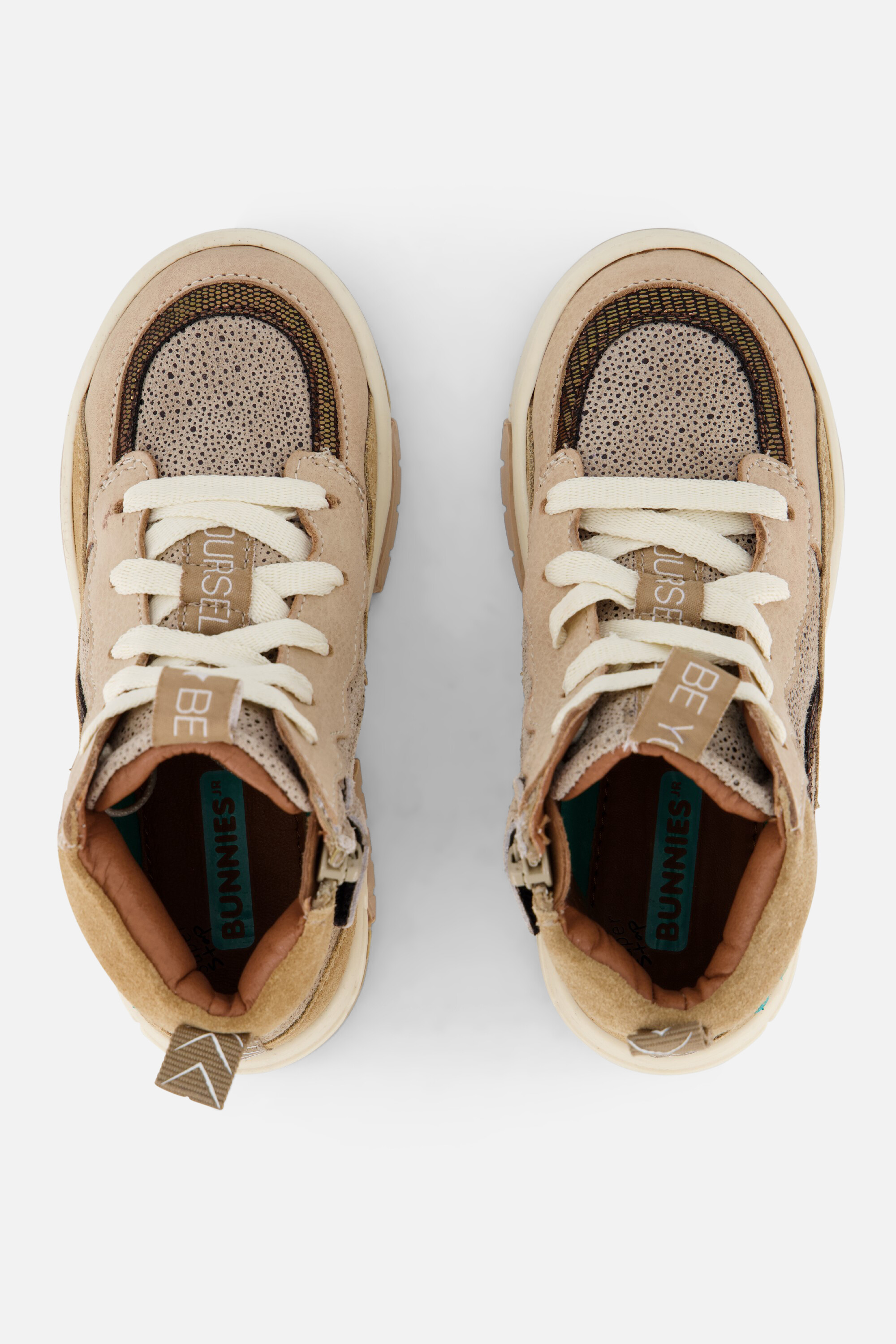 BunniesJR Sneakers cognac Leer afbeelding 2