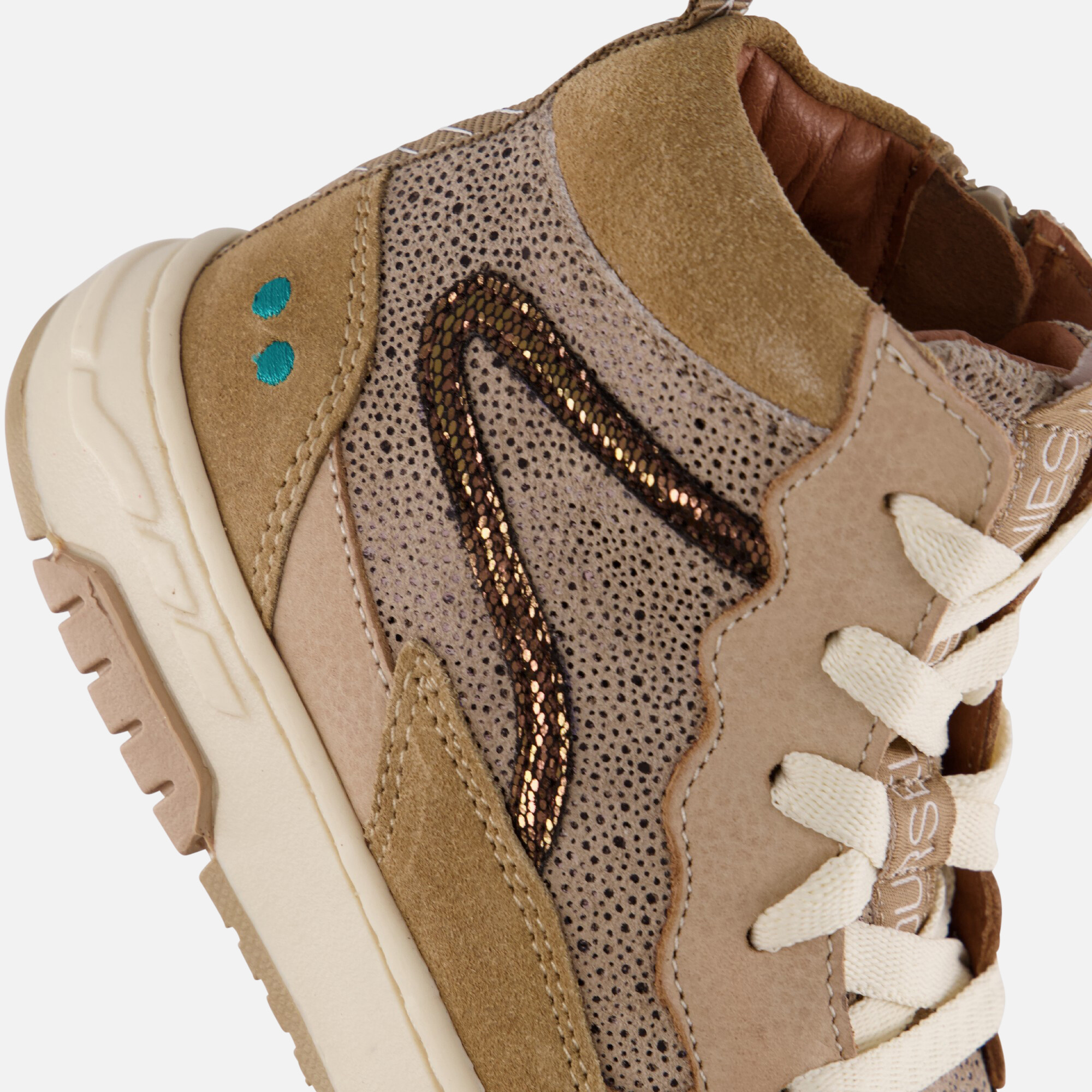 BunniesJR Sneakers cognac Leer afbeelding 4