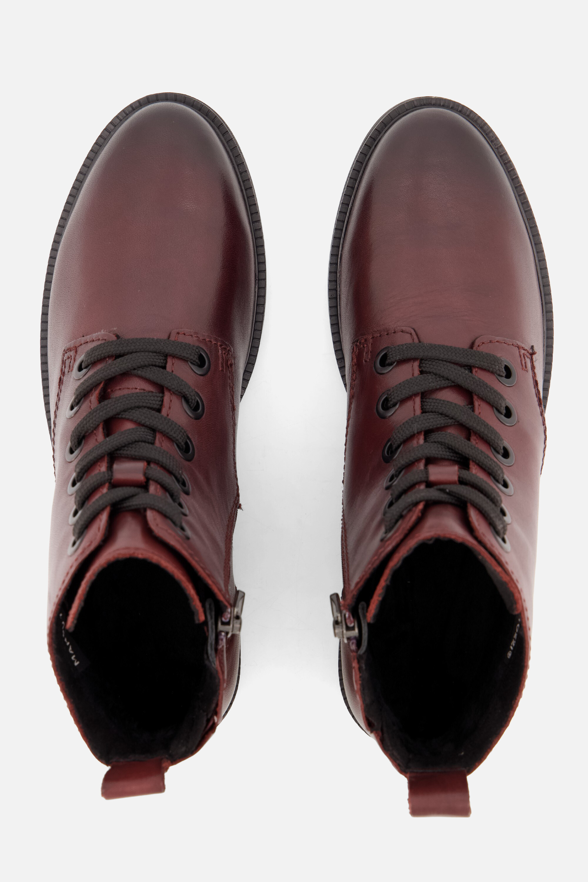 Marco Tozzi Veterboots bordeaux Synthetisch afbeelding 2