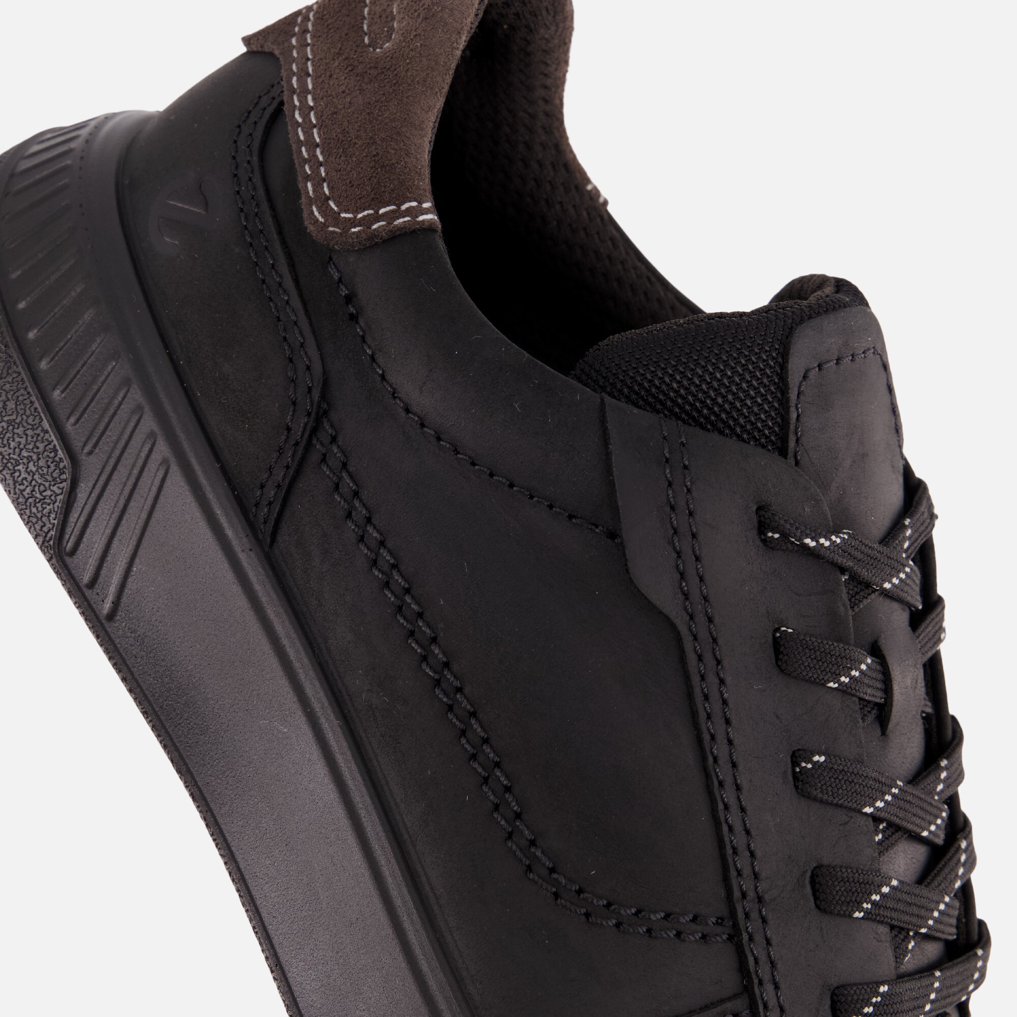 Ecco move Sneakers zwart Nubuck afbeelding 4