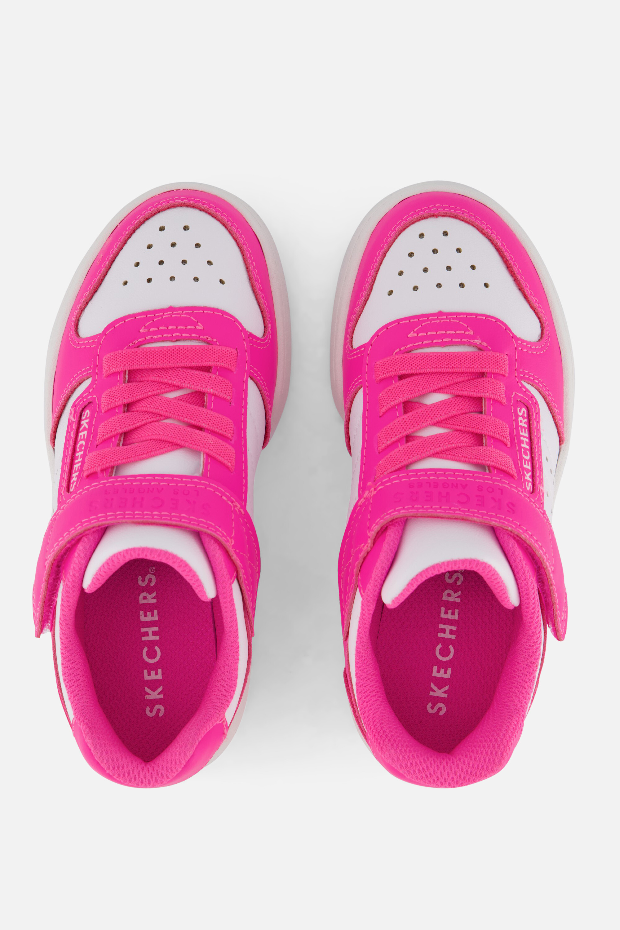 Skechers Quick Street Court Classic Sneakers roze afbeelding 2