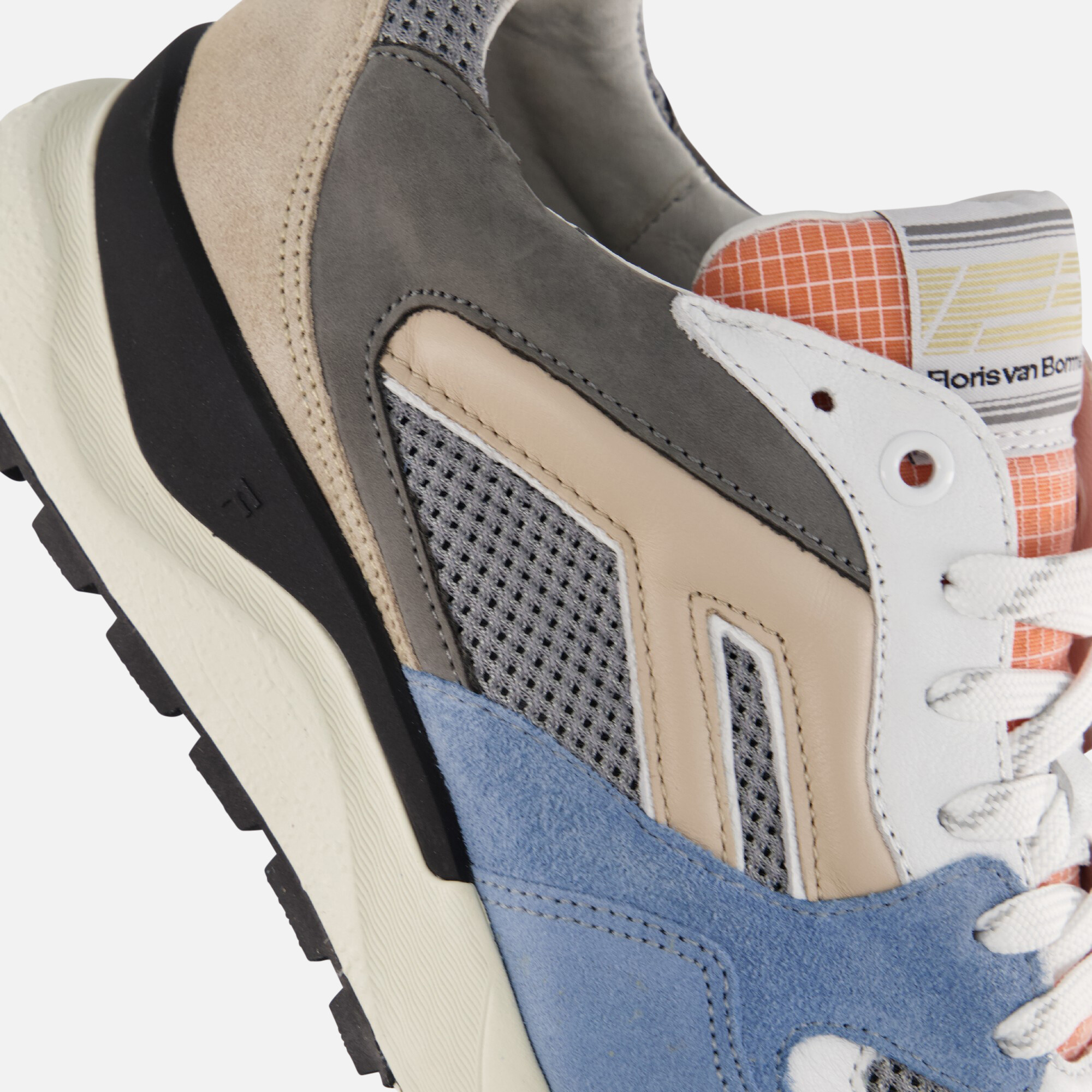 Floris van Bommel De Treener 01.02 Sneakers grijs afbeelding 4