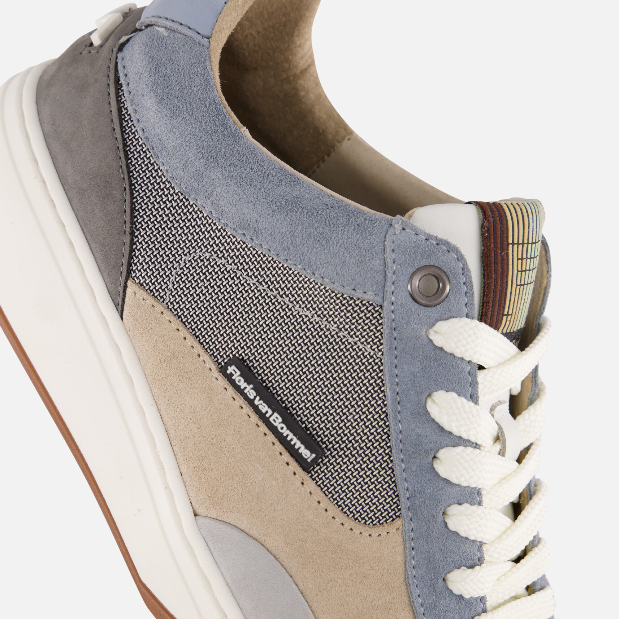Floris van Bommel De Kupster Sneakers blauw afbeelding 4