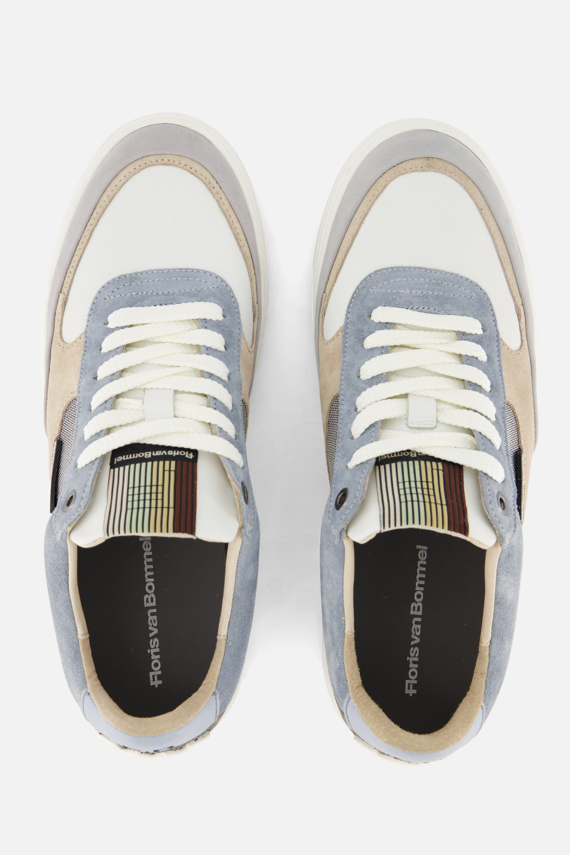 Floris van Bommel De Kupster Sneakers blauw afbeelding 2