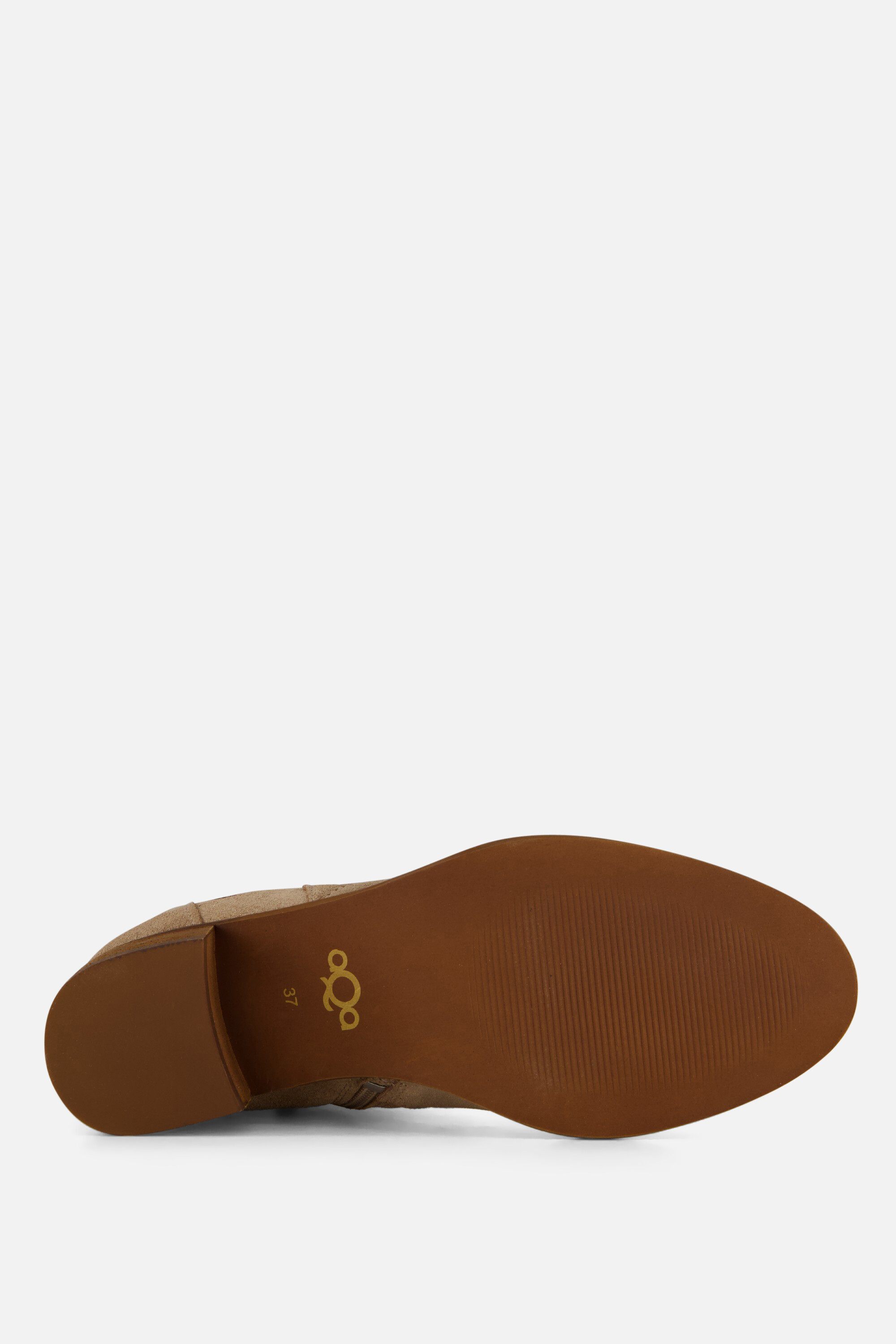 Aqa Enkellaarsjes beige Suede afbeelding 3