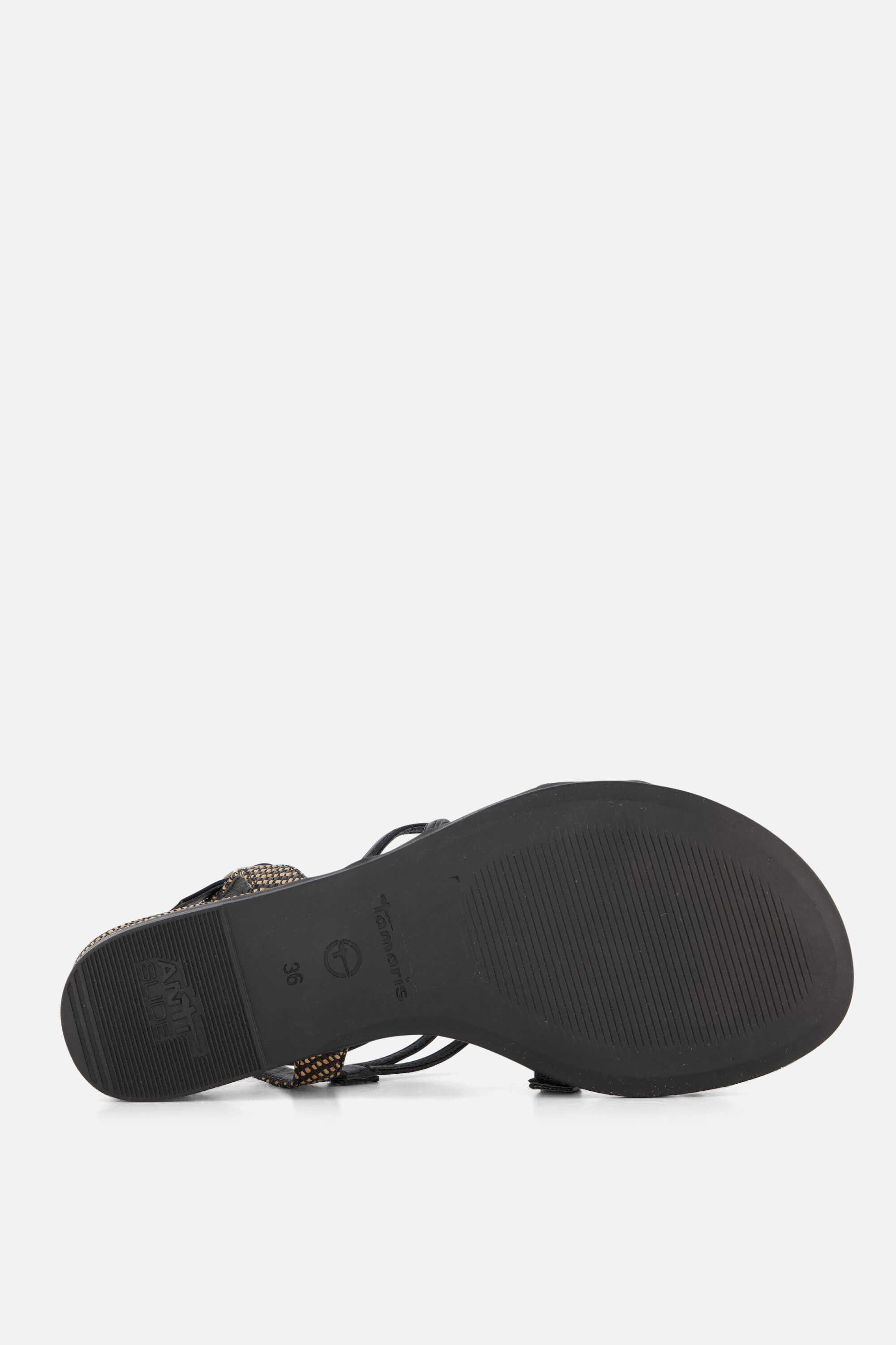 Tamaris Slippers zwart Textiel afbeelding 2