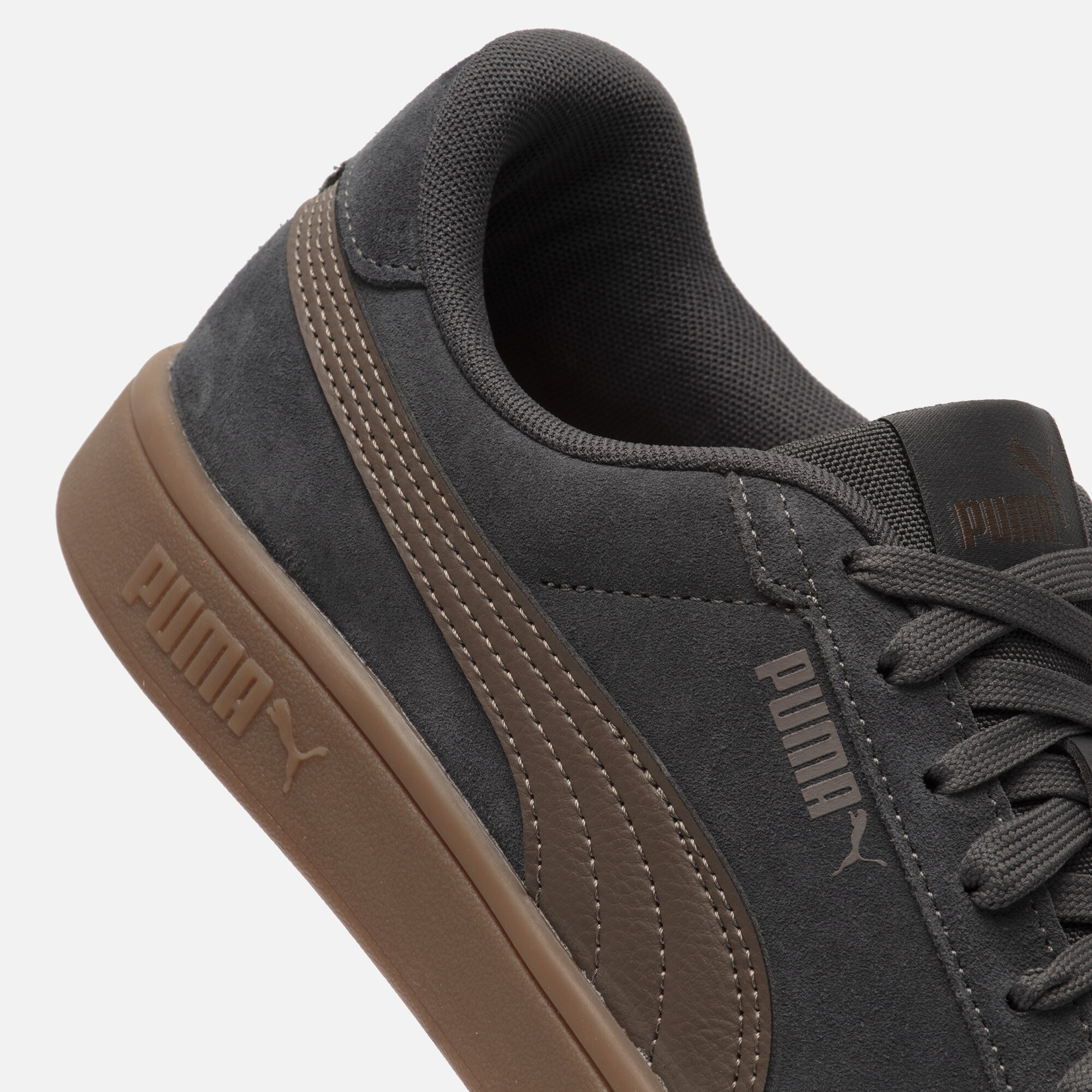 Puma Smash 3.0 Sneakers grijs Imitatiesuede afbeelding 4