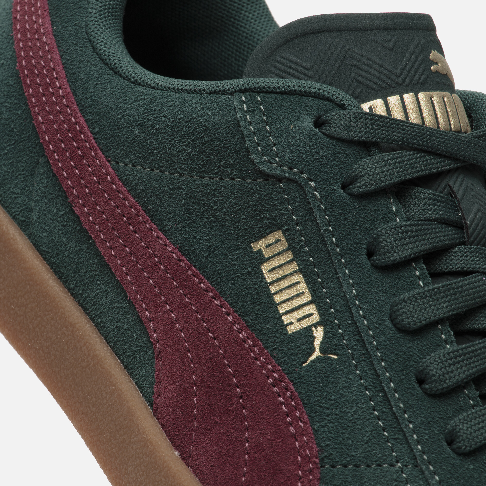 Puma Club II Era Sneakers groen Suede afbeelding 4