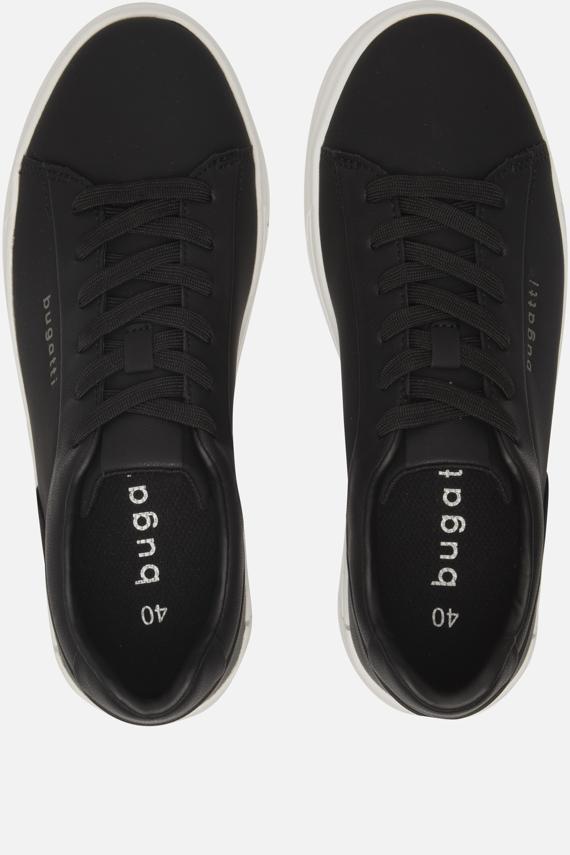 Bugatti Gunter Sneakers zwart Leer afbeelding 2