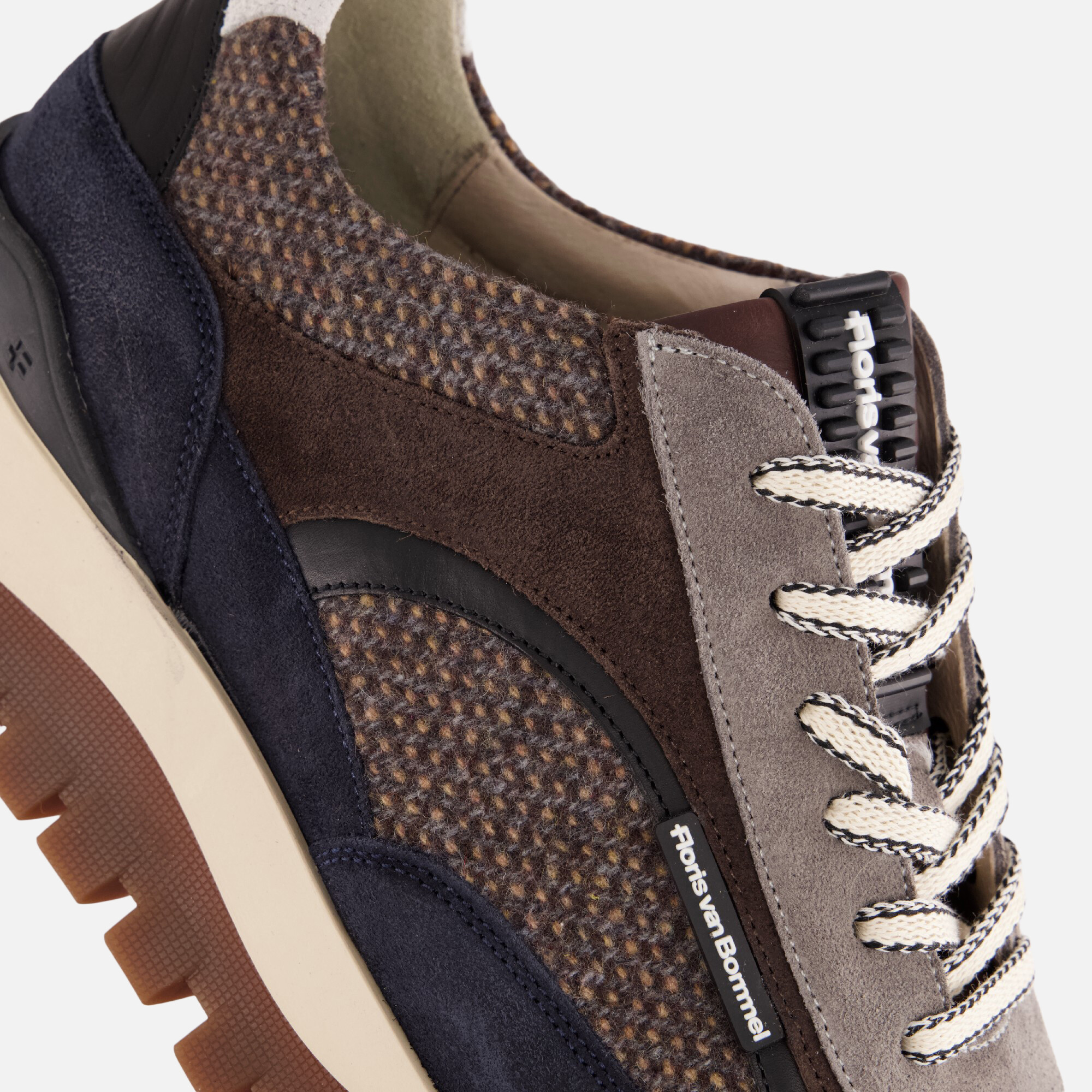 Floris van Bommel de Grommer 20.01 Sneakers bruin afbeelding 4