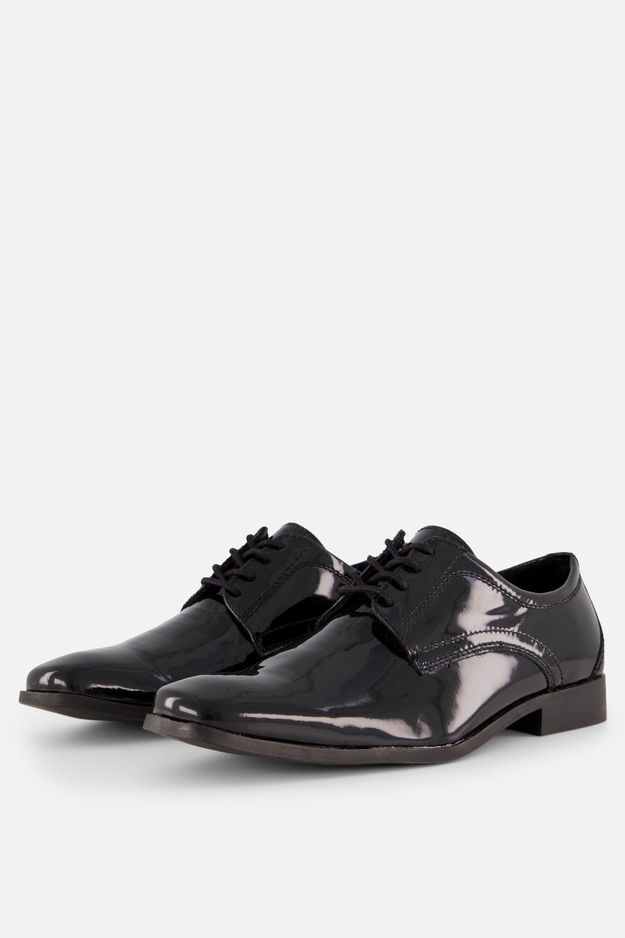 Vertice Veterschoenen zwart Lakleer