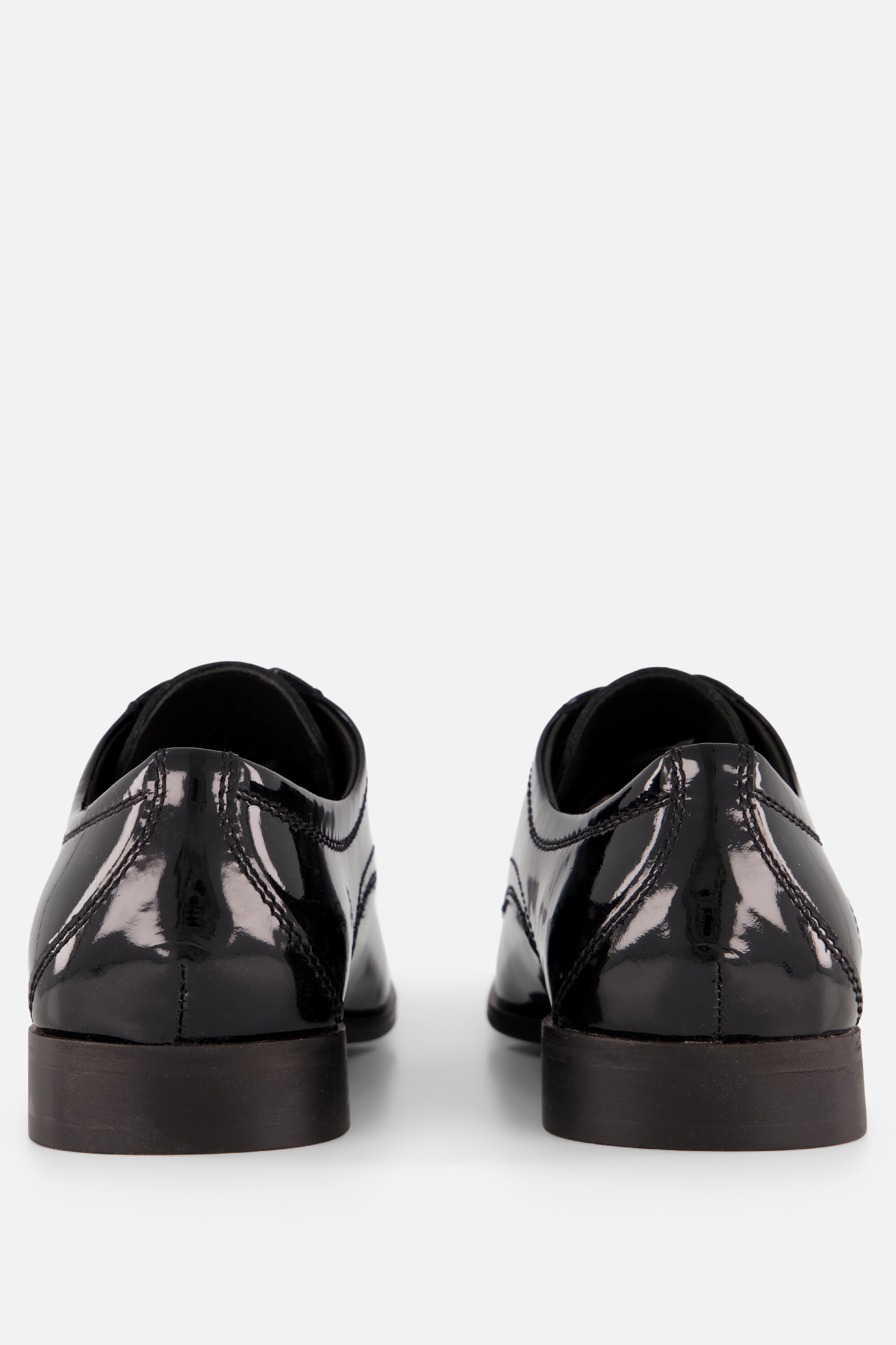 Vertice Veterschoenen zwart Lakleer