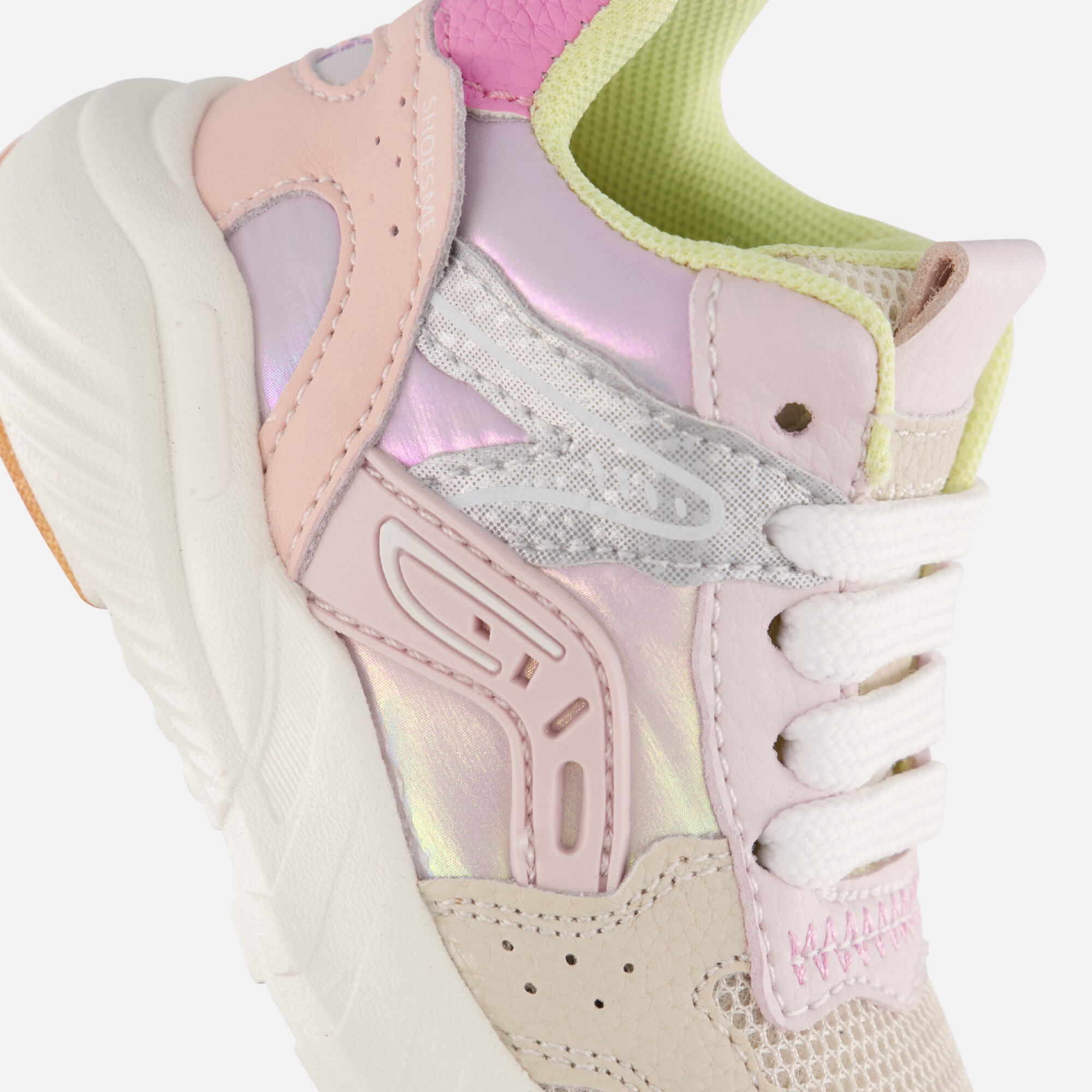 Shoesme Sneakers roze Pu afbeelding 4