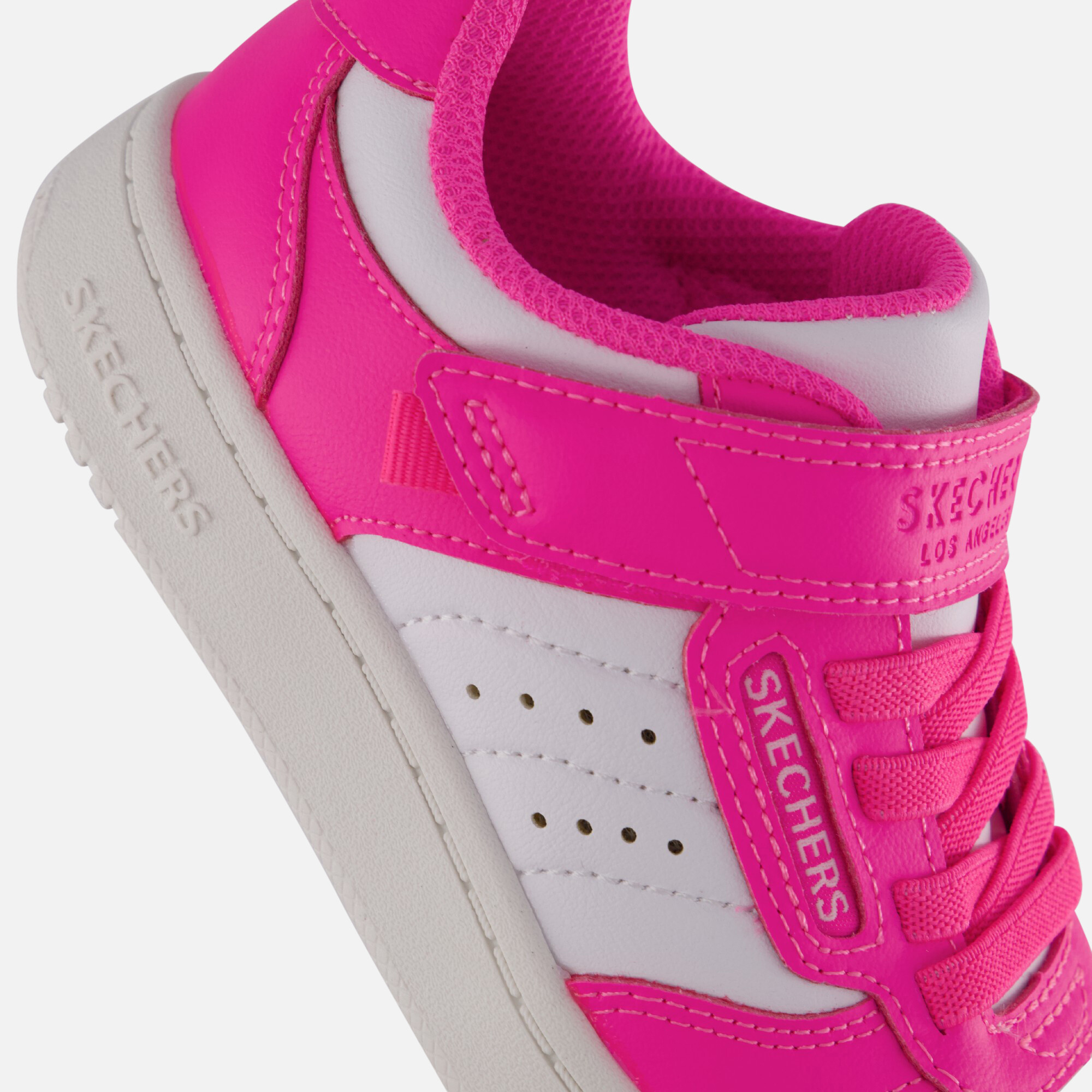 Skechers Quick Street Court Classic Sneakers roze afbeelding 4