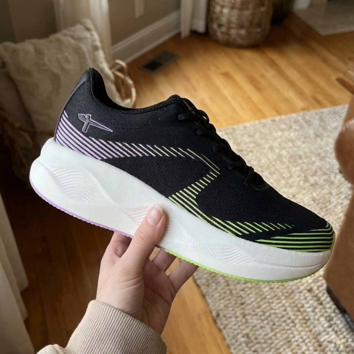 Tamaris Light Weight Sneakers zwart Textiel