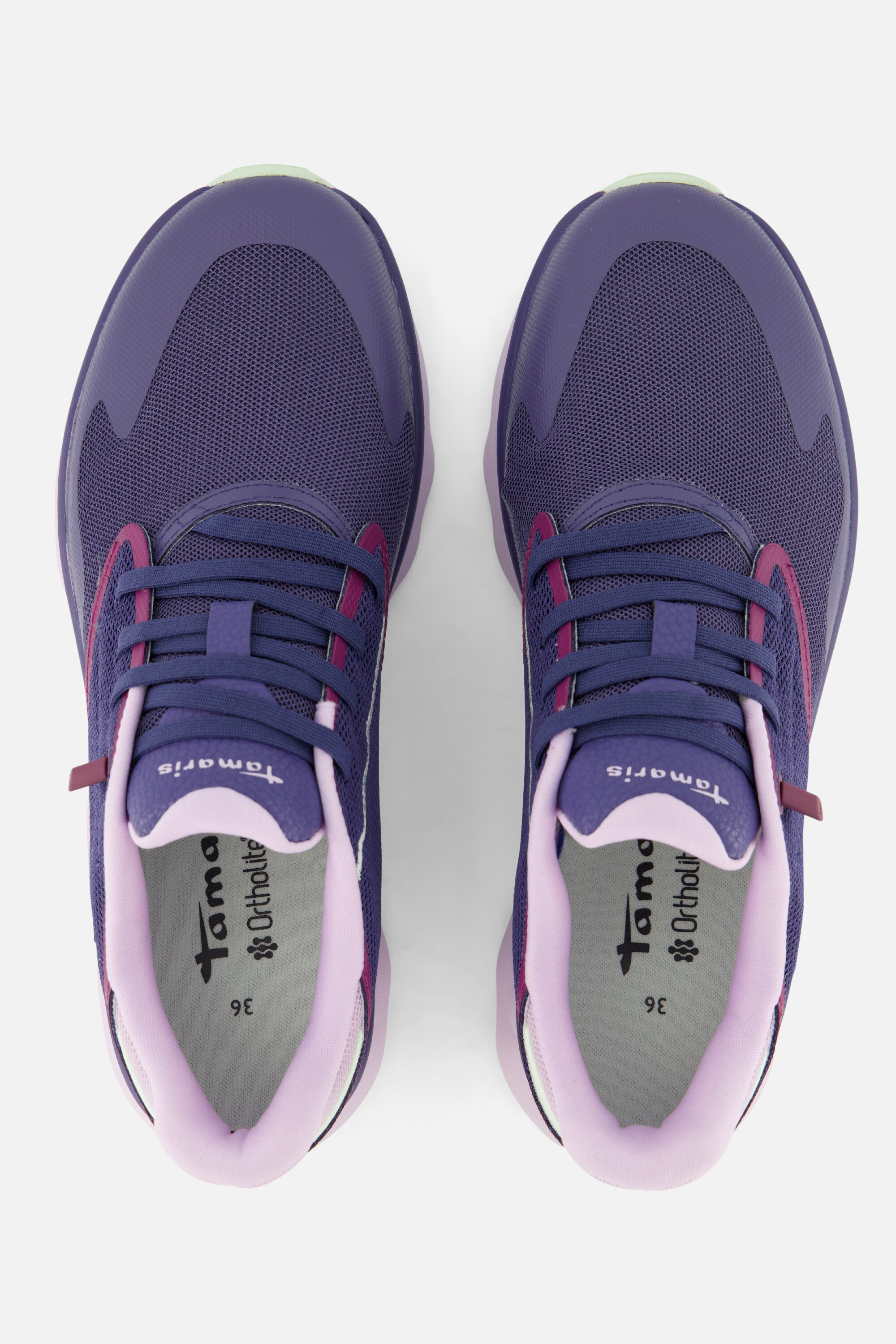 Tamaris Nowana Sneakers paars Synthetisch afbeelding 3