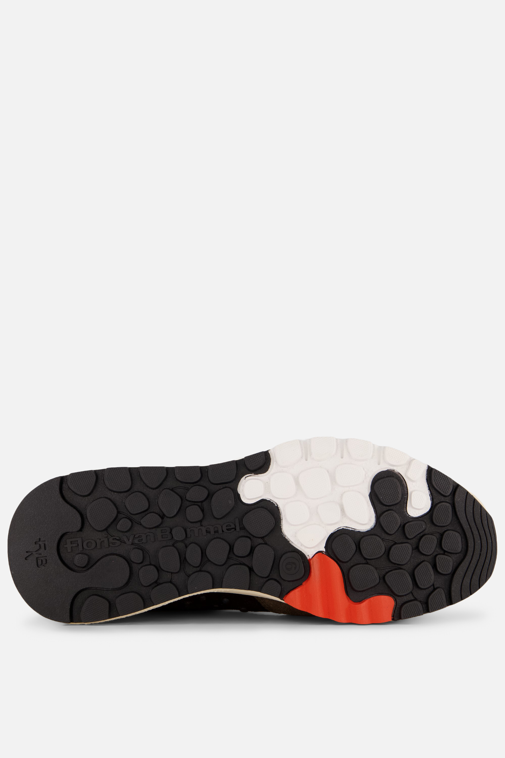Floris van Bommel De Treener 51.02 Sneakers groen afbeelding 3