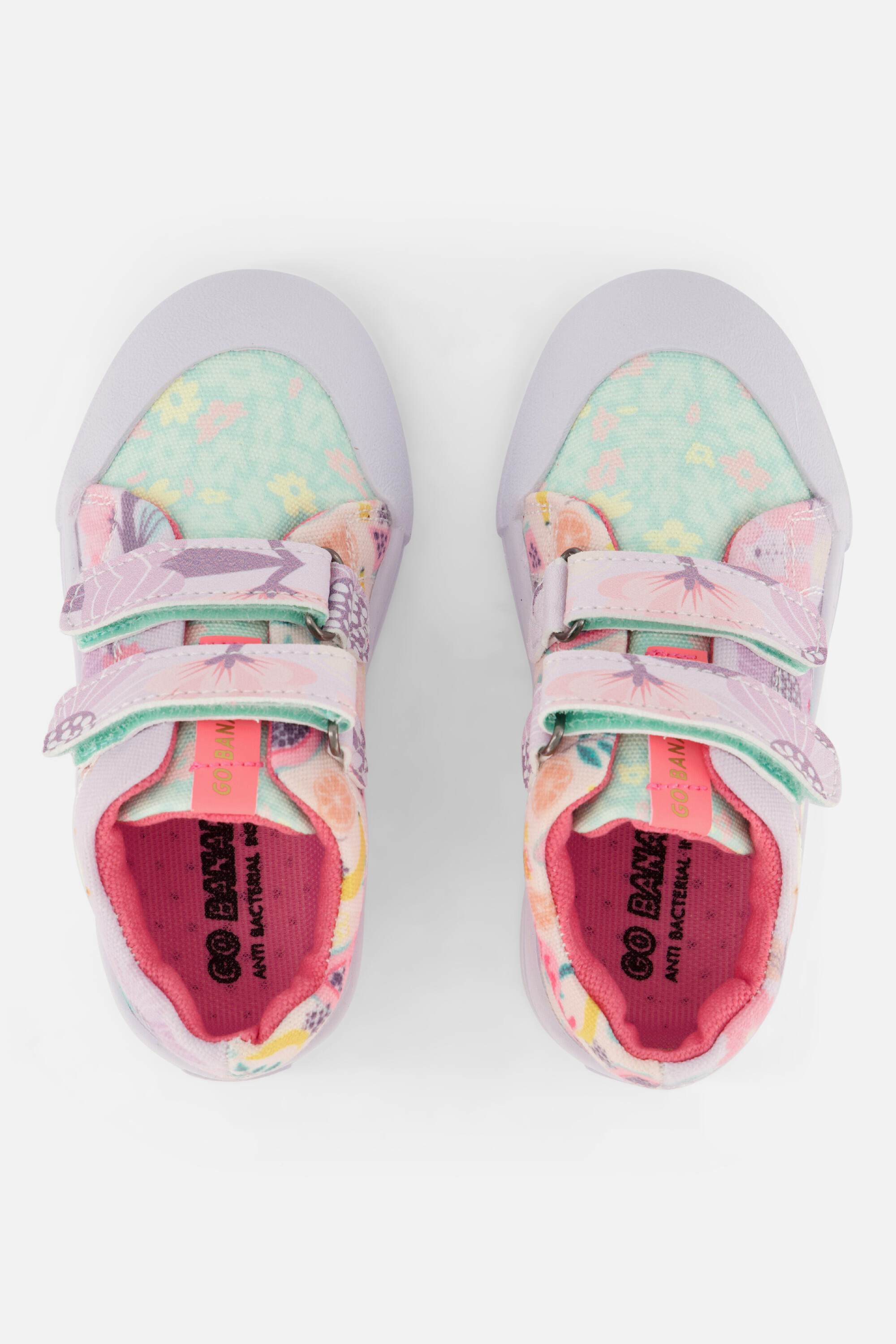 Go Bananas Alpaca Sneakers paars Canvas afbeelding 2