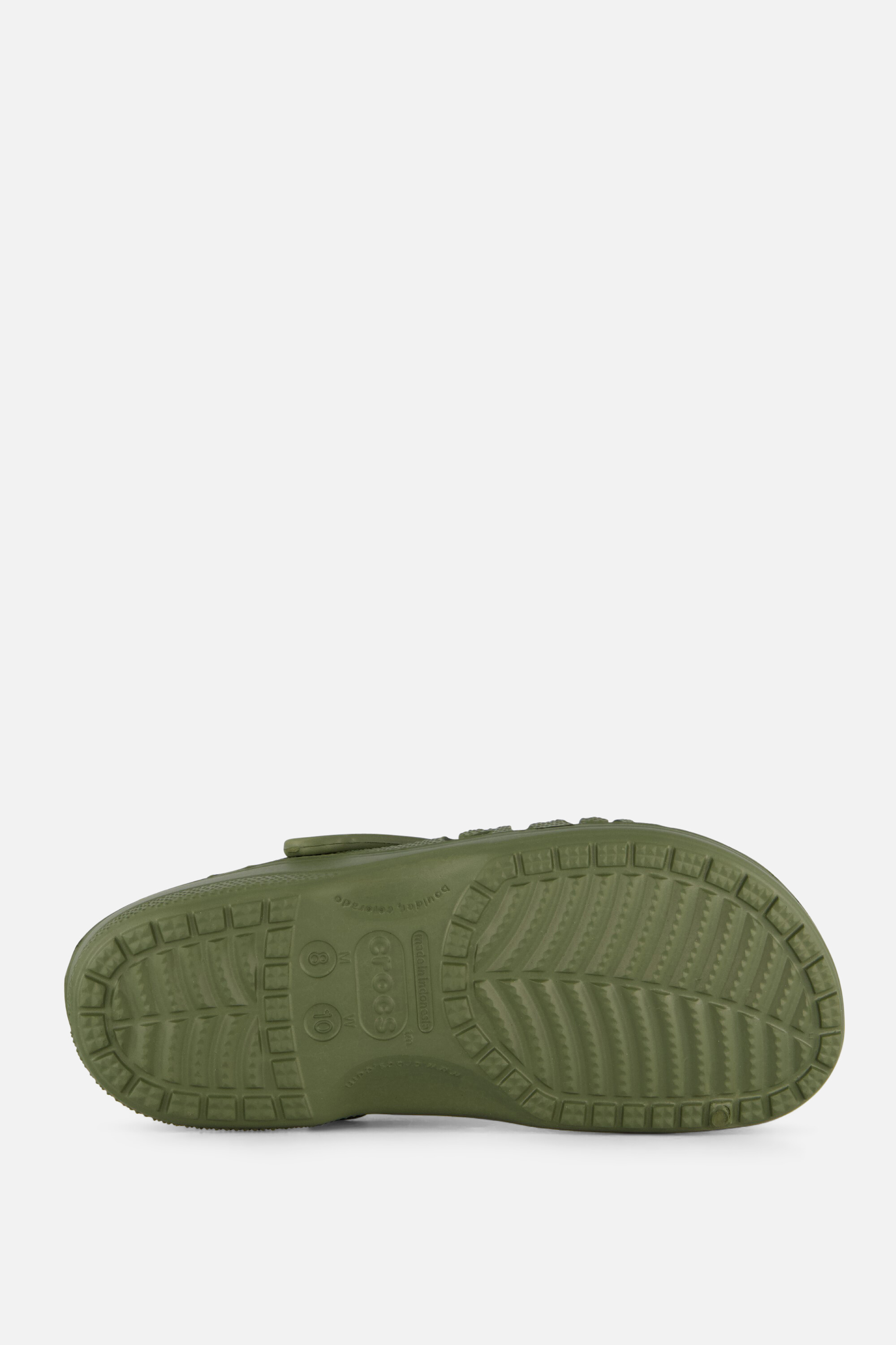 Crocs Baya Clogs Slippers groen Rubber afbeelding 2
