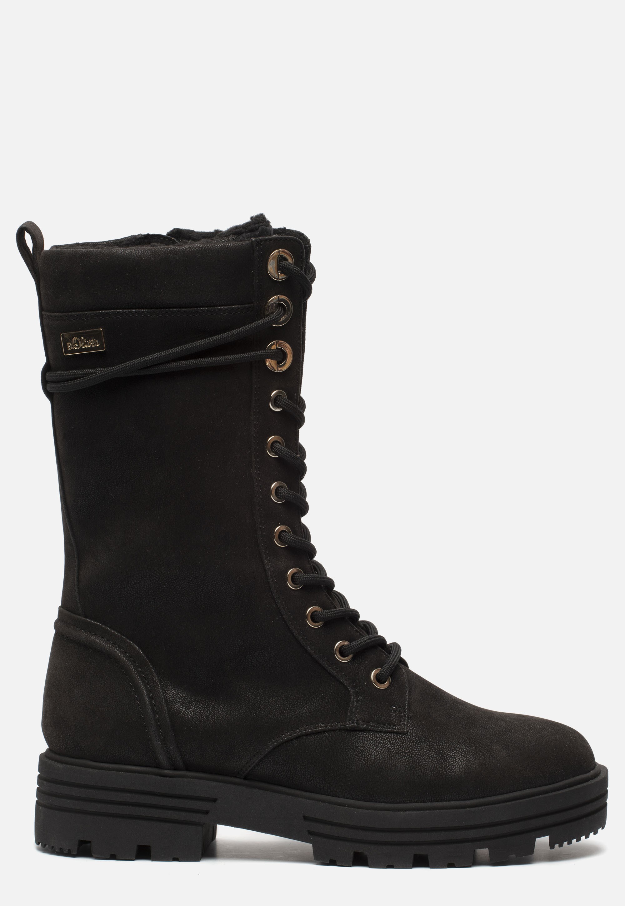S.Oliver Veterboots zwart Synthetisch 178820 afbeelding 2
