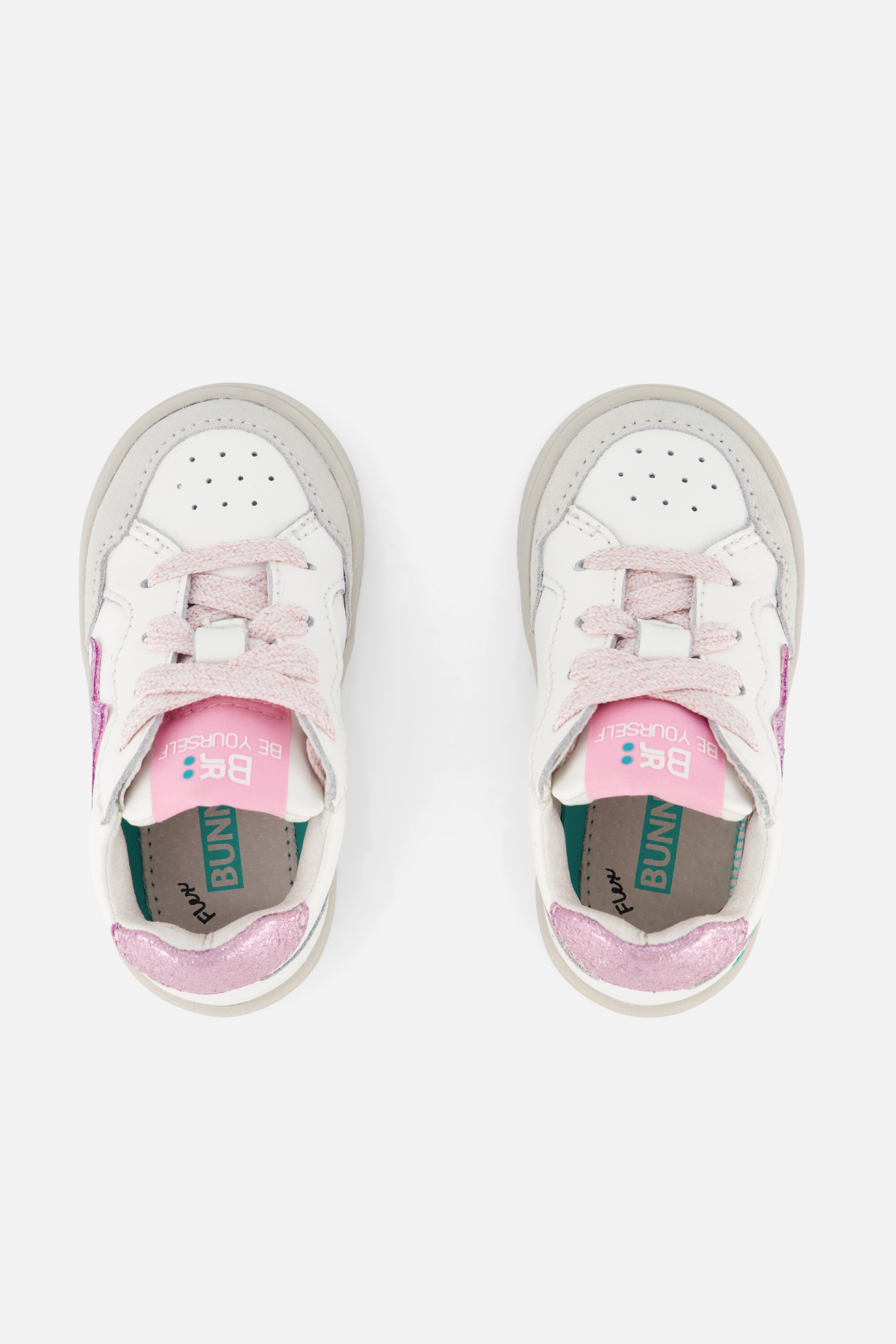 BunniesJR Maartje Mellow Sneakers wit Leer afbeelding 2