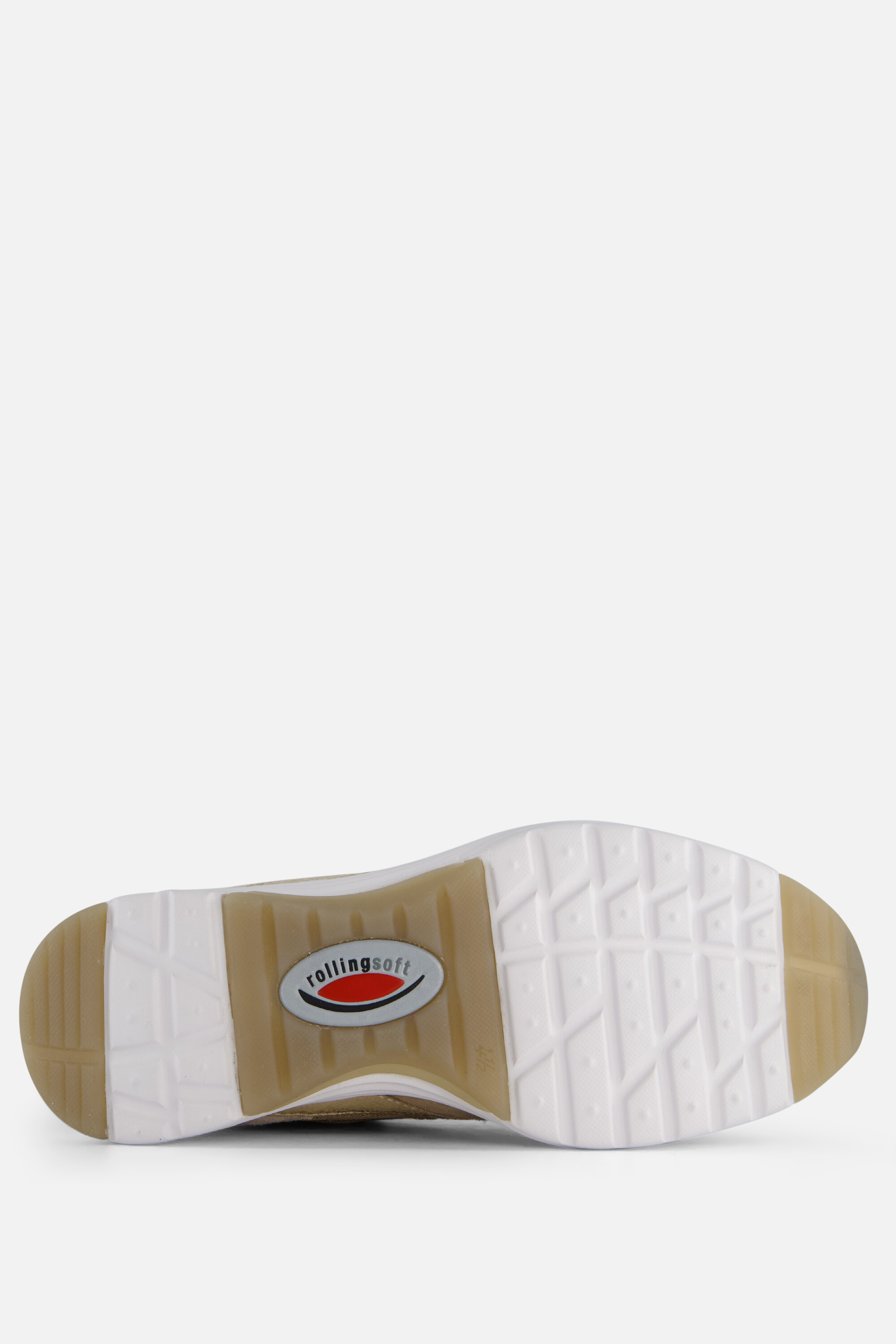 Gabor Rollingsoft Sneakers beige Suede afbeelding 3