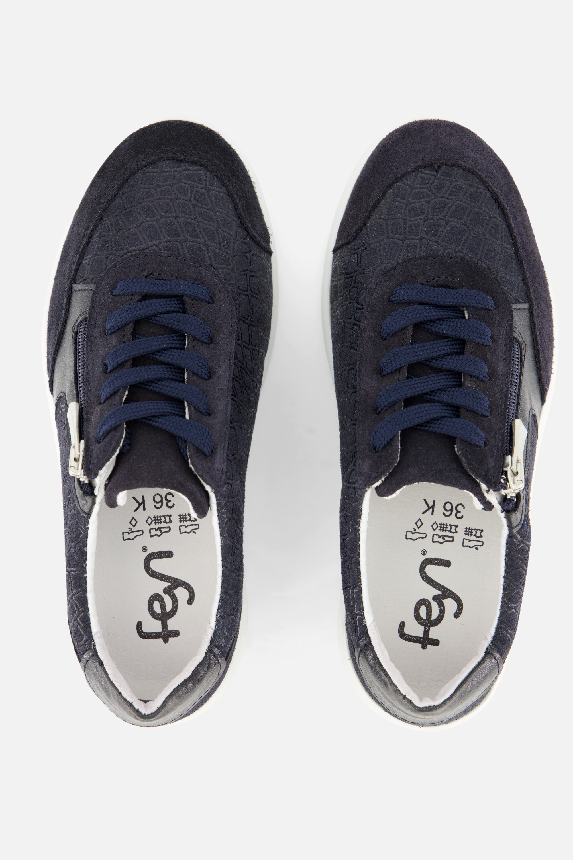 Feyn Kira01 Sneakers blauw Synthetisch afbeelding 3